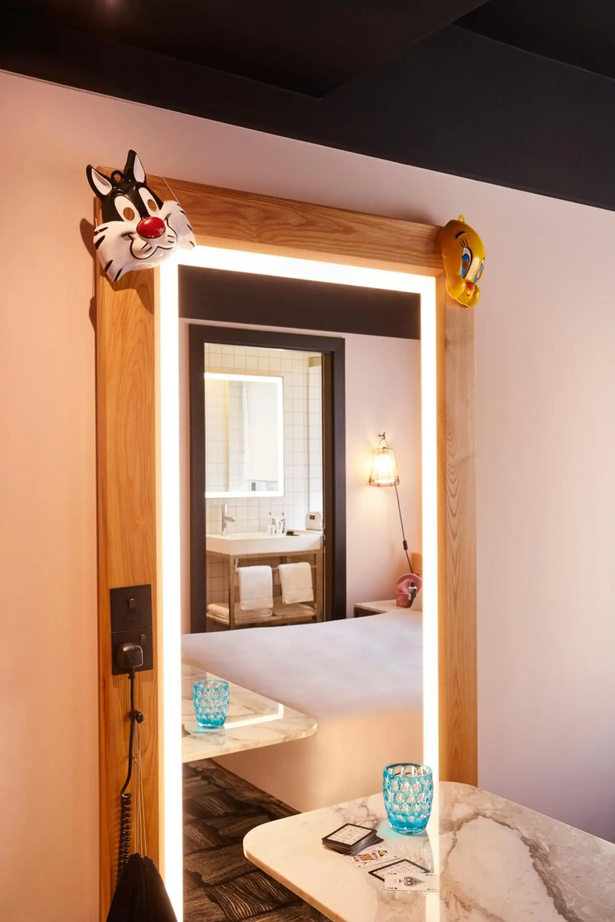 Small Mama Double Room in Mama Shelter London - Shoreditch Small Mama Double Room in Mama Shelter London - Shoreditch