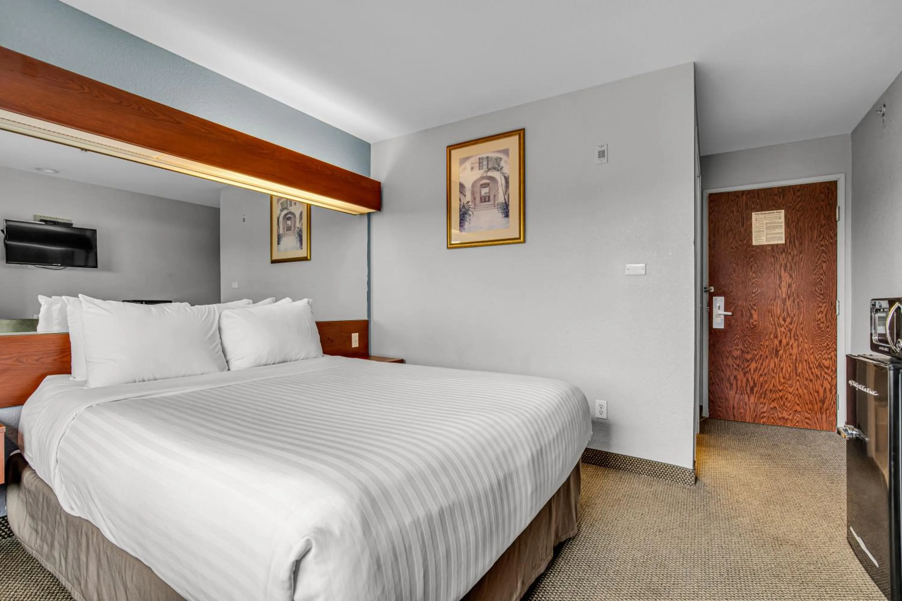 Bed in The Block Hotel