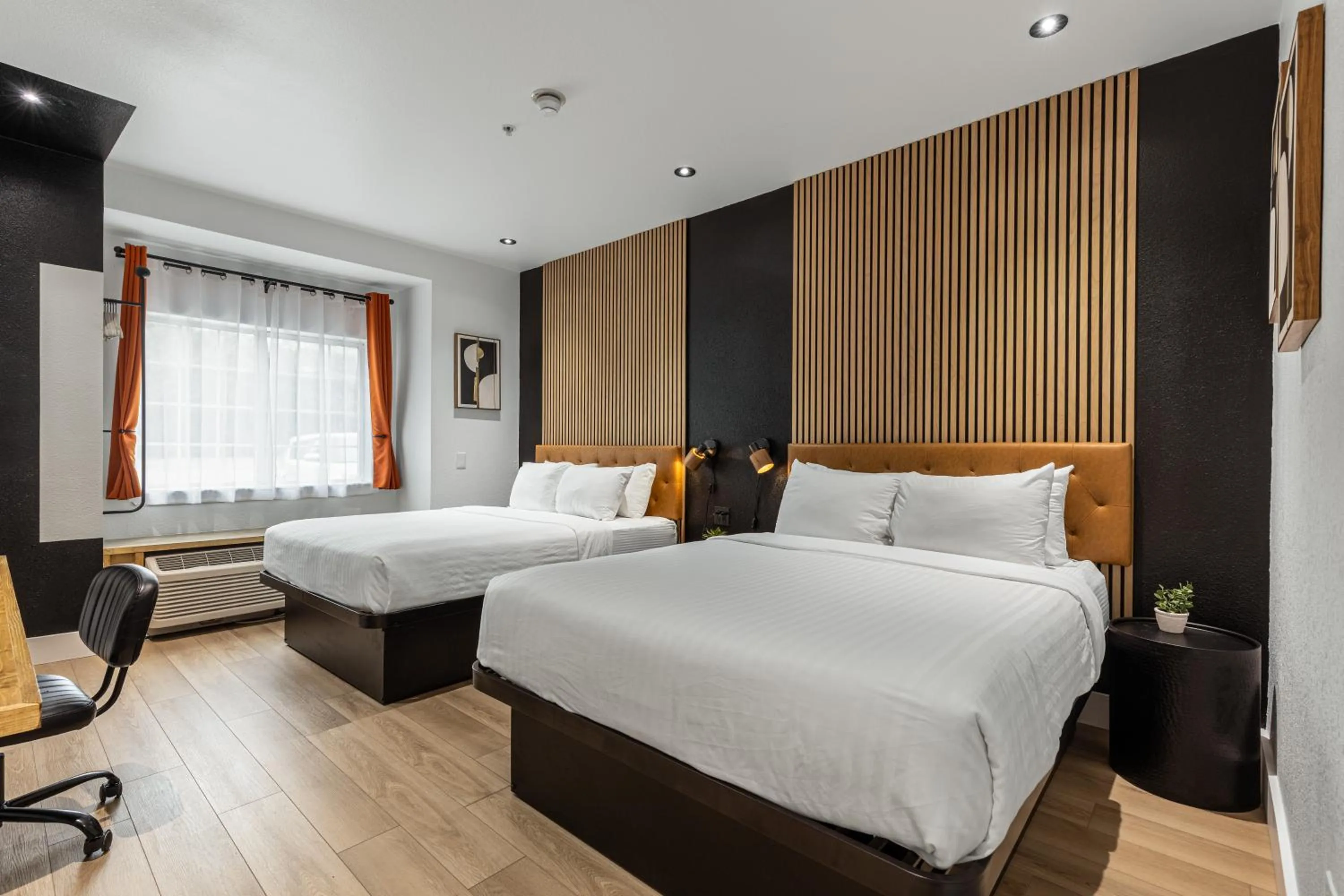 Bed in The Block Hotel