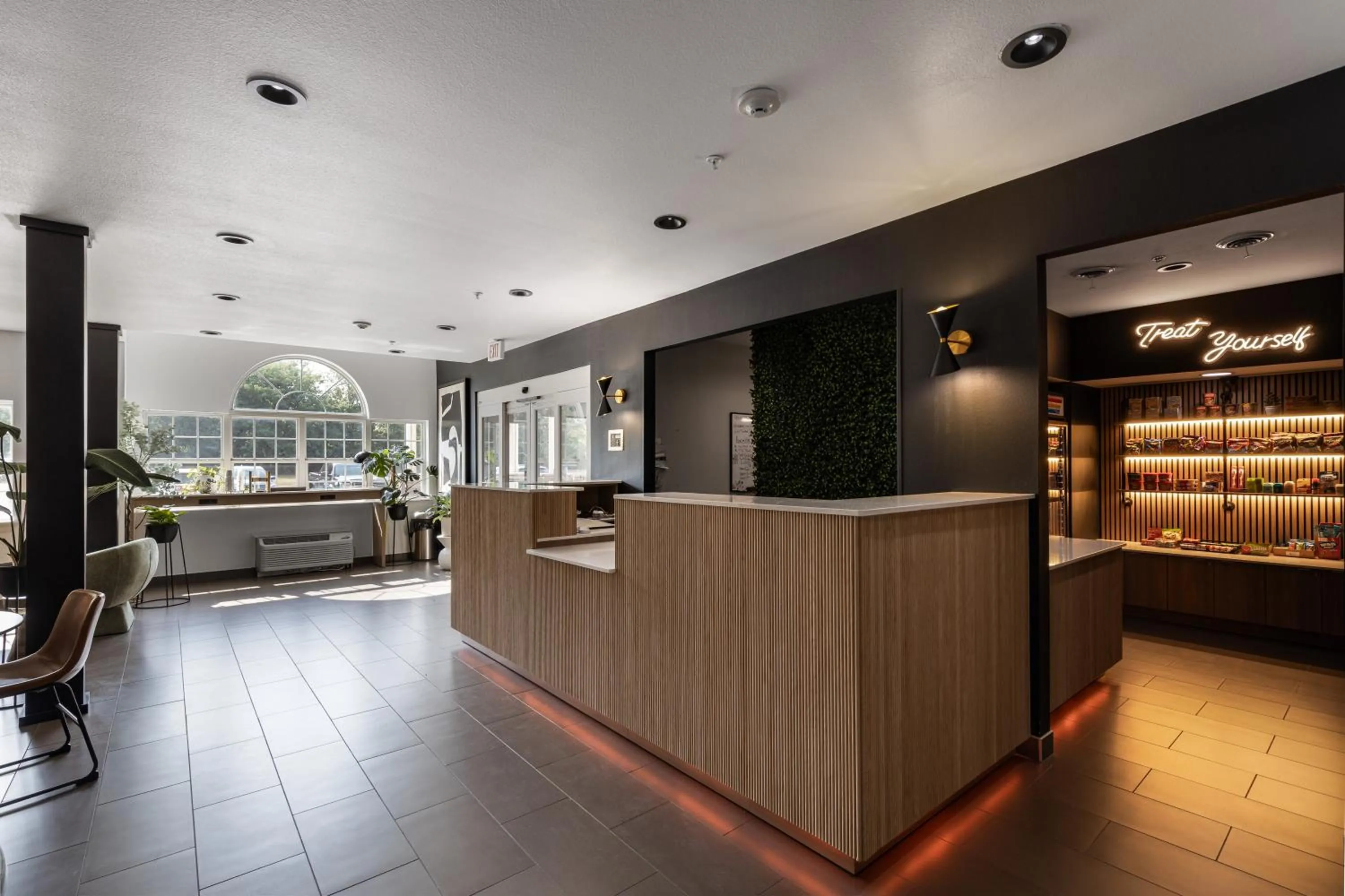 Lobby or reception in The Block Hotel