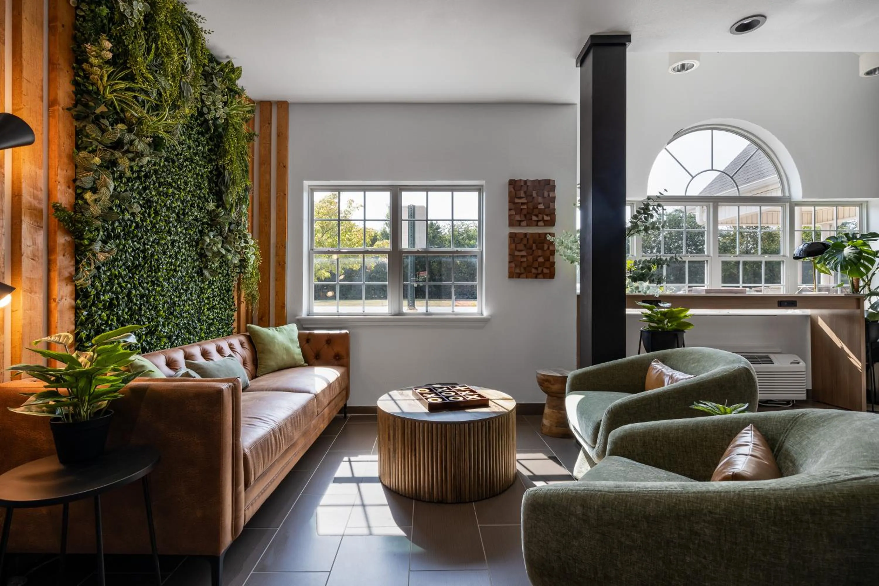 Lobby or reception in The Block Hotel