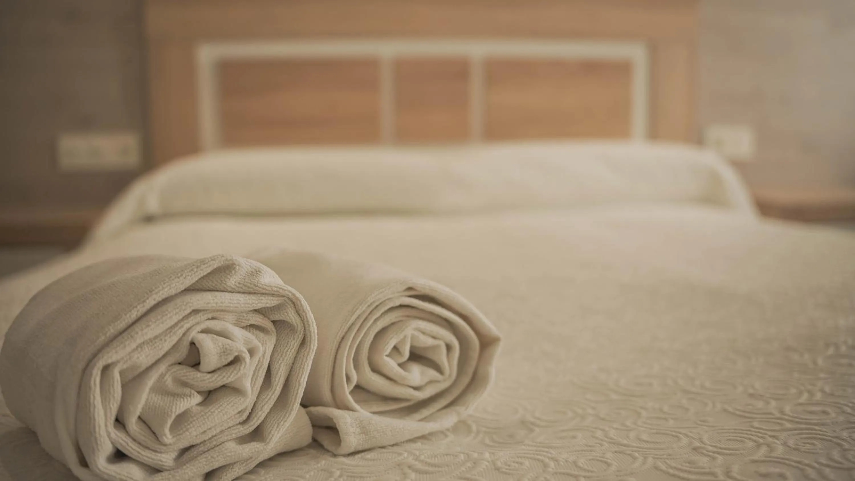 Bed in Hotel Restaurante Boabdil