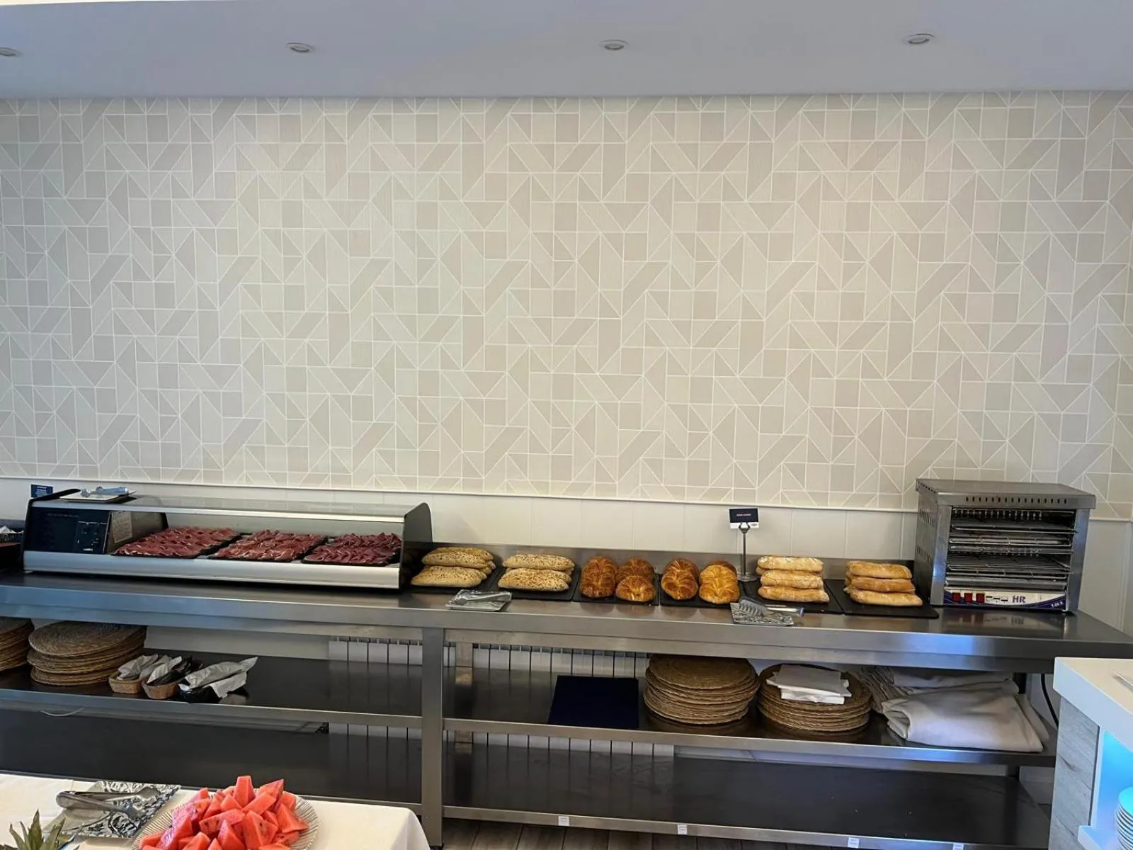 Buffet breakfast in Hotel Restaurante Boabdil