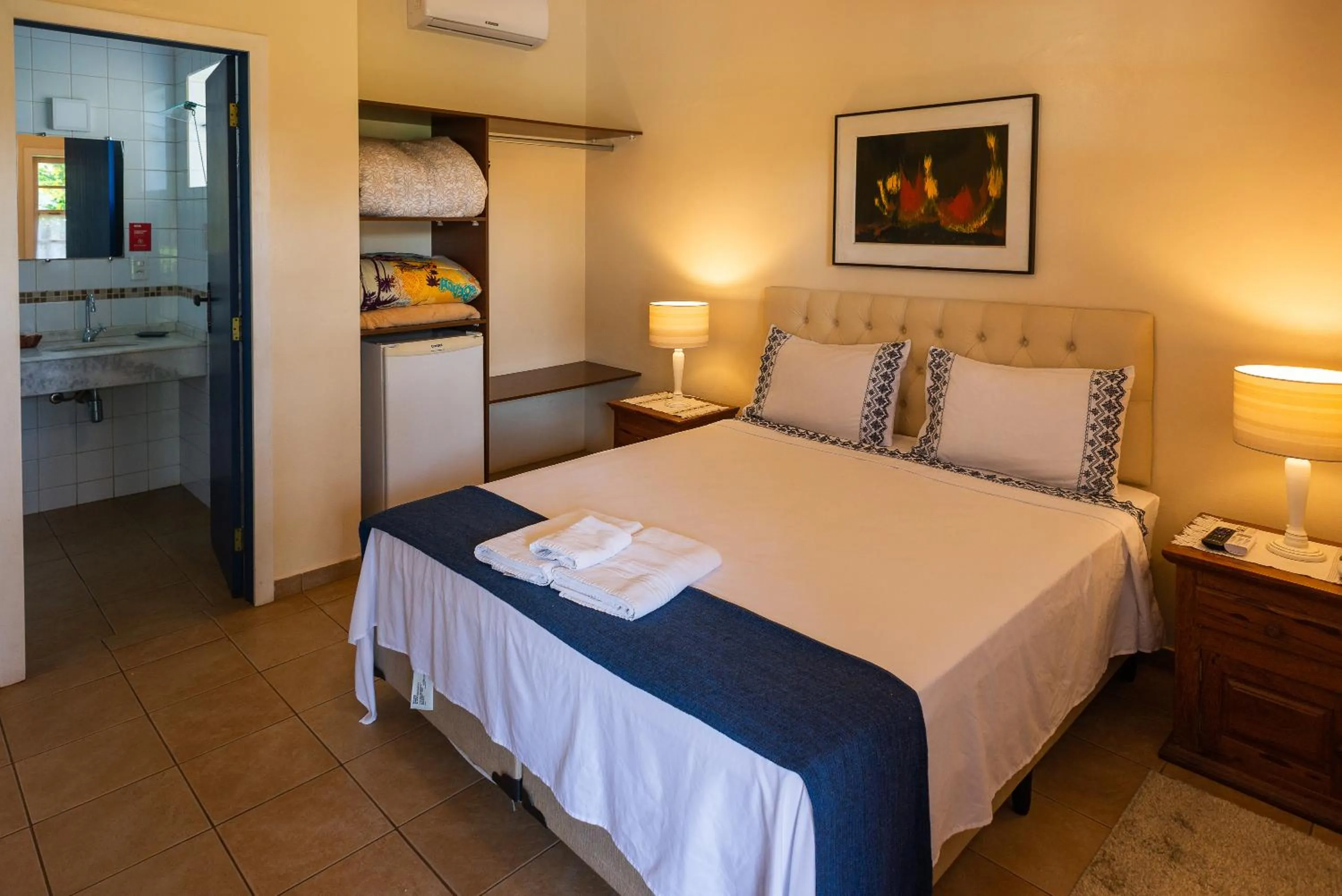 Bed in Pousada Estrada Das Águas, São João del Rei