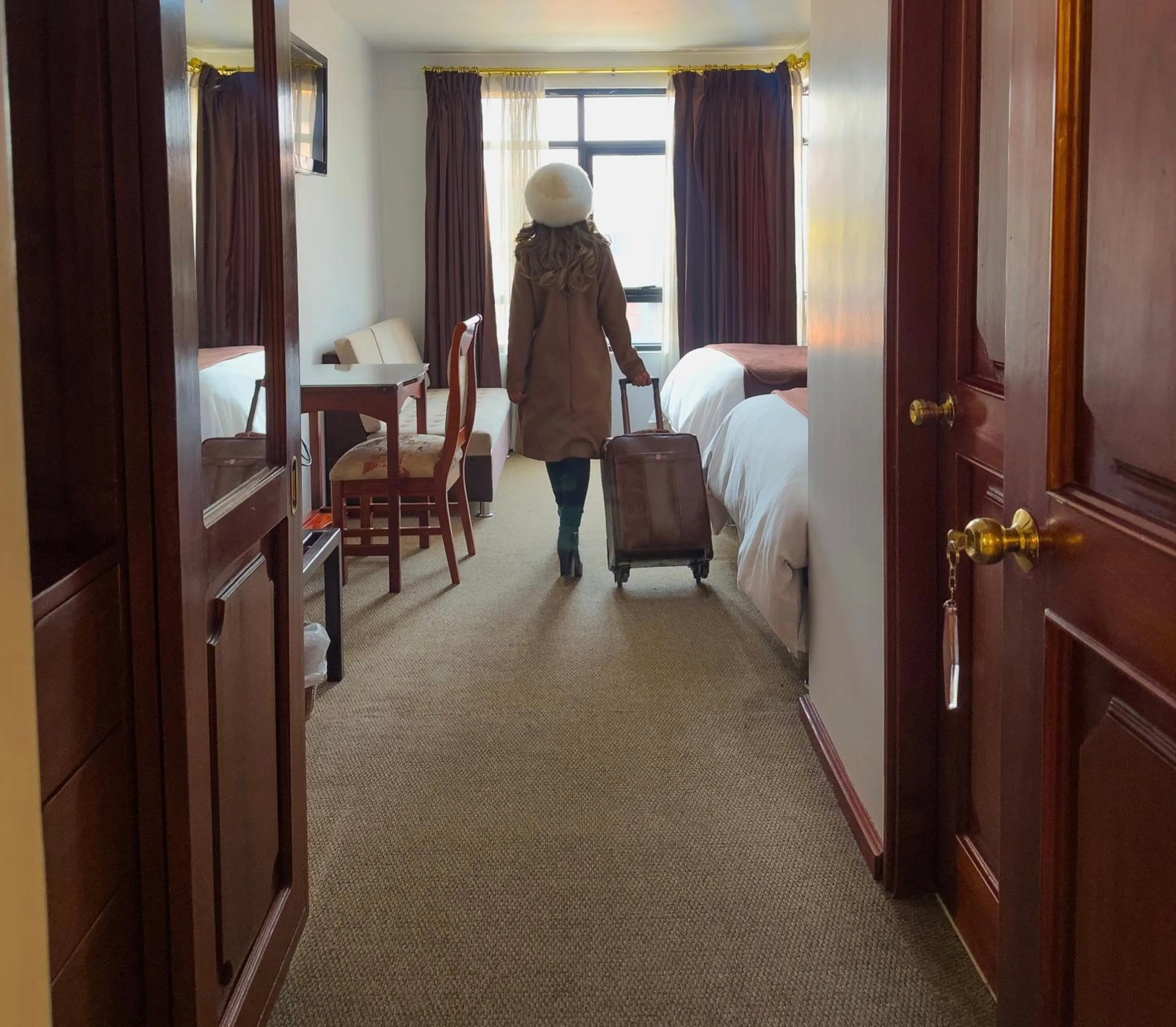 Photo of the whole room in Hotel Mabey Cusco