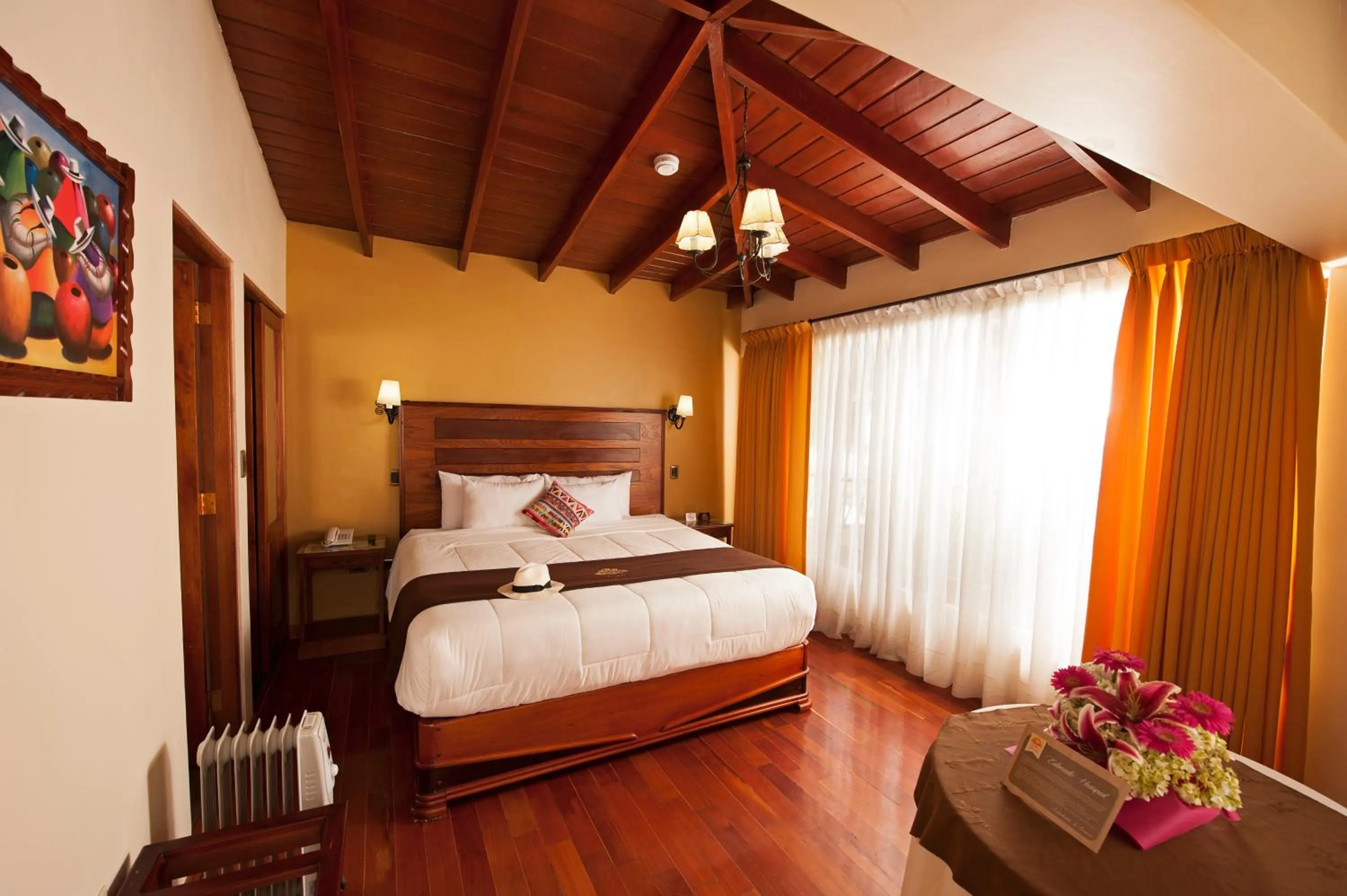 Bed in Hotel Mabey Urubamba
