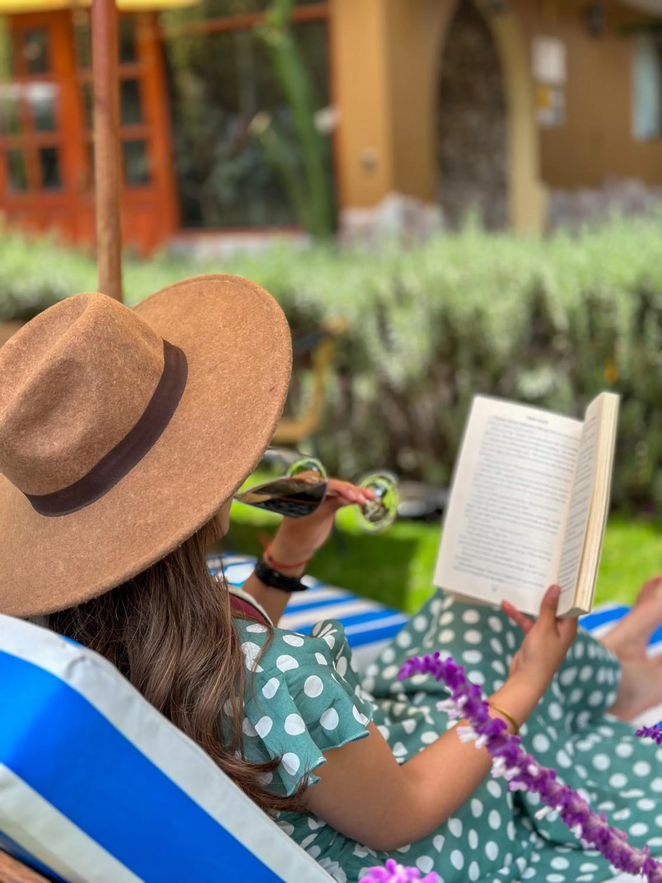 Garden in Hotel Mabey Urubamba
