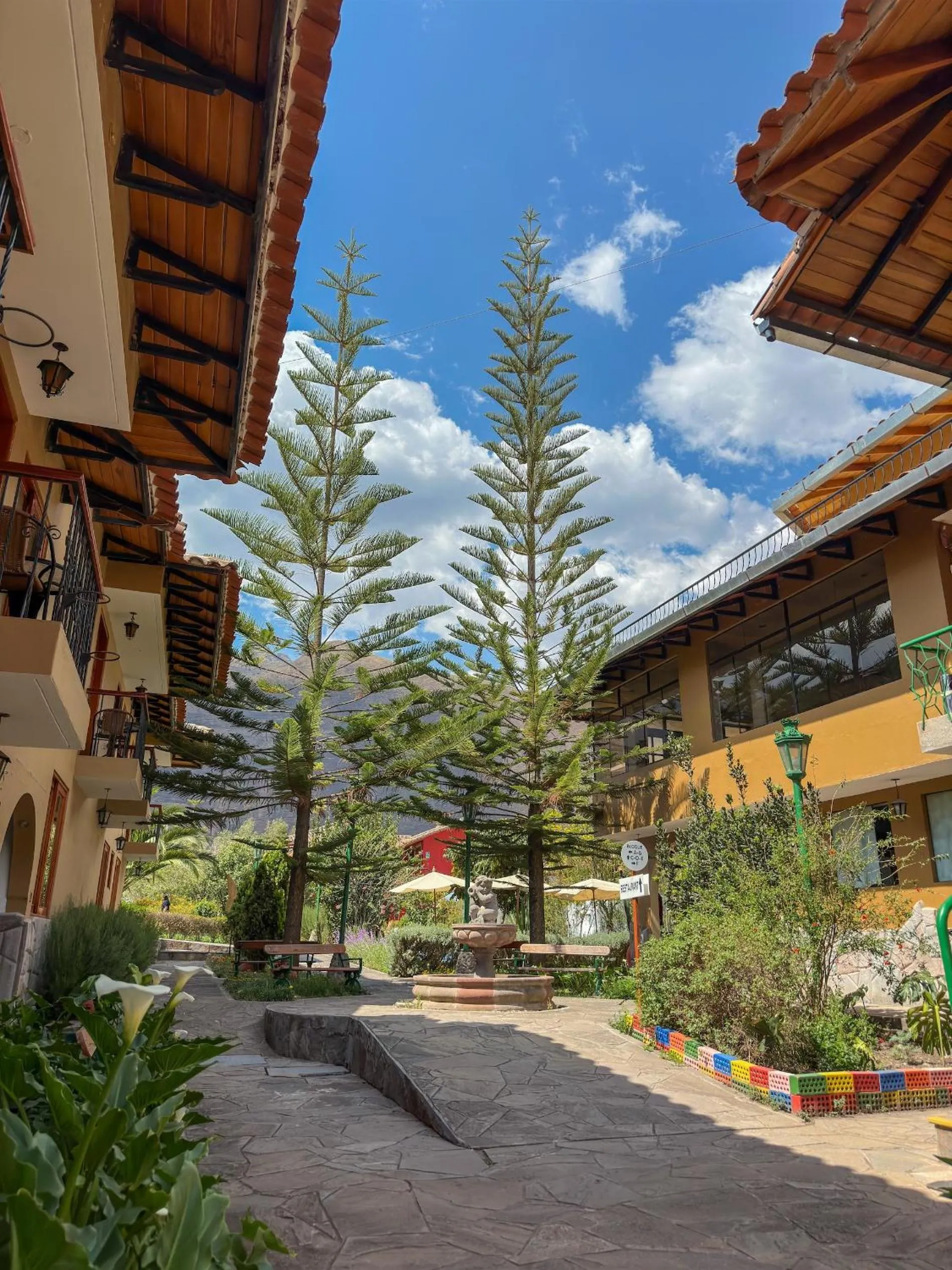 Property building in Hotel Mabey Urubamba
