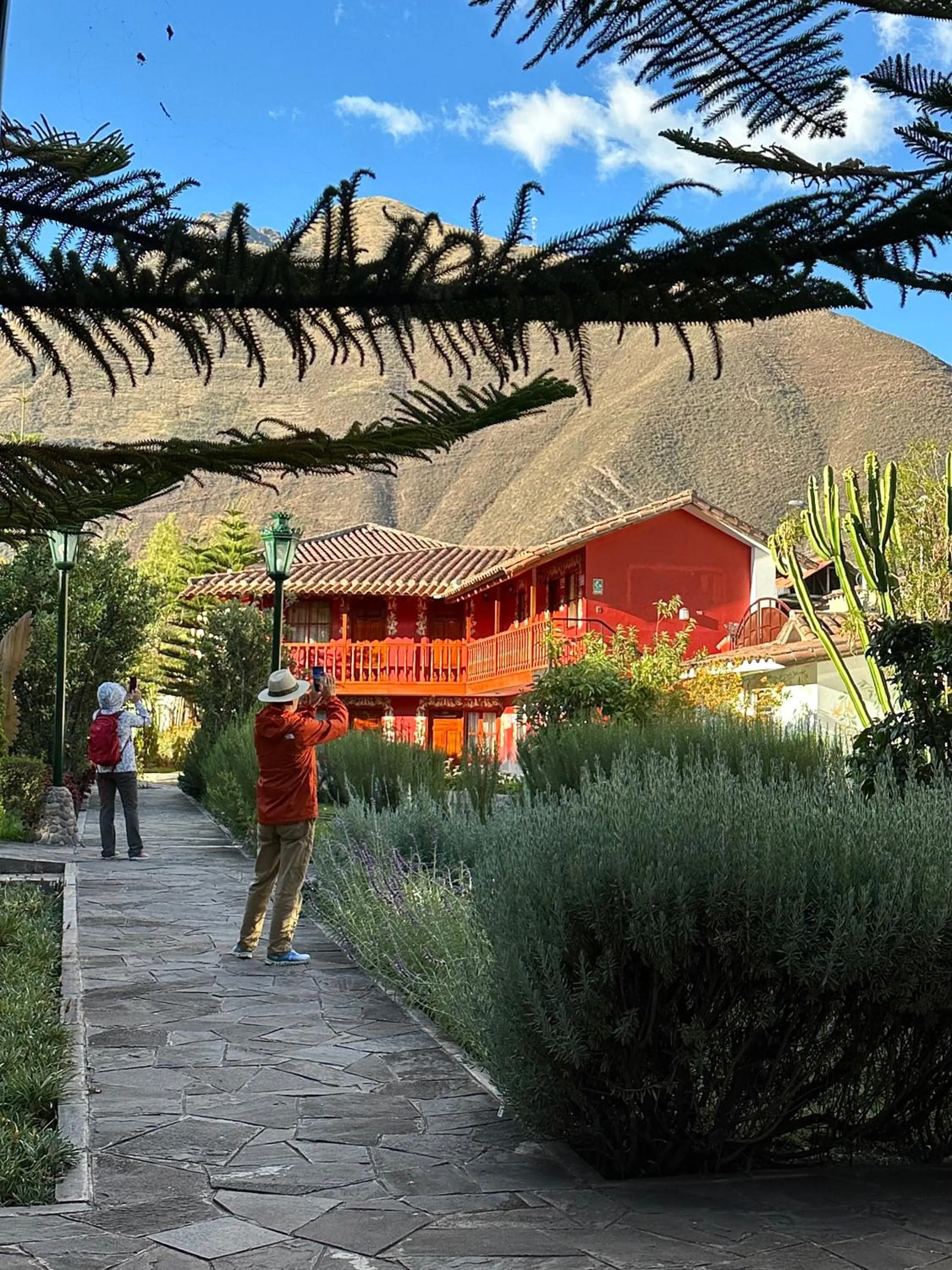 Garden in Hotel Mabey Urubamba