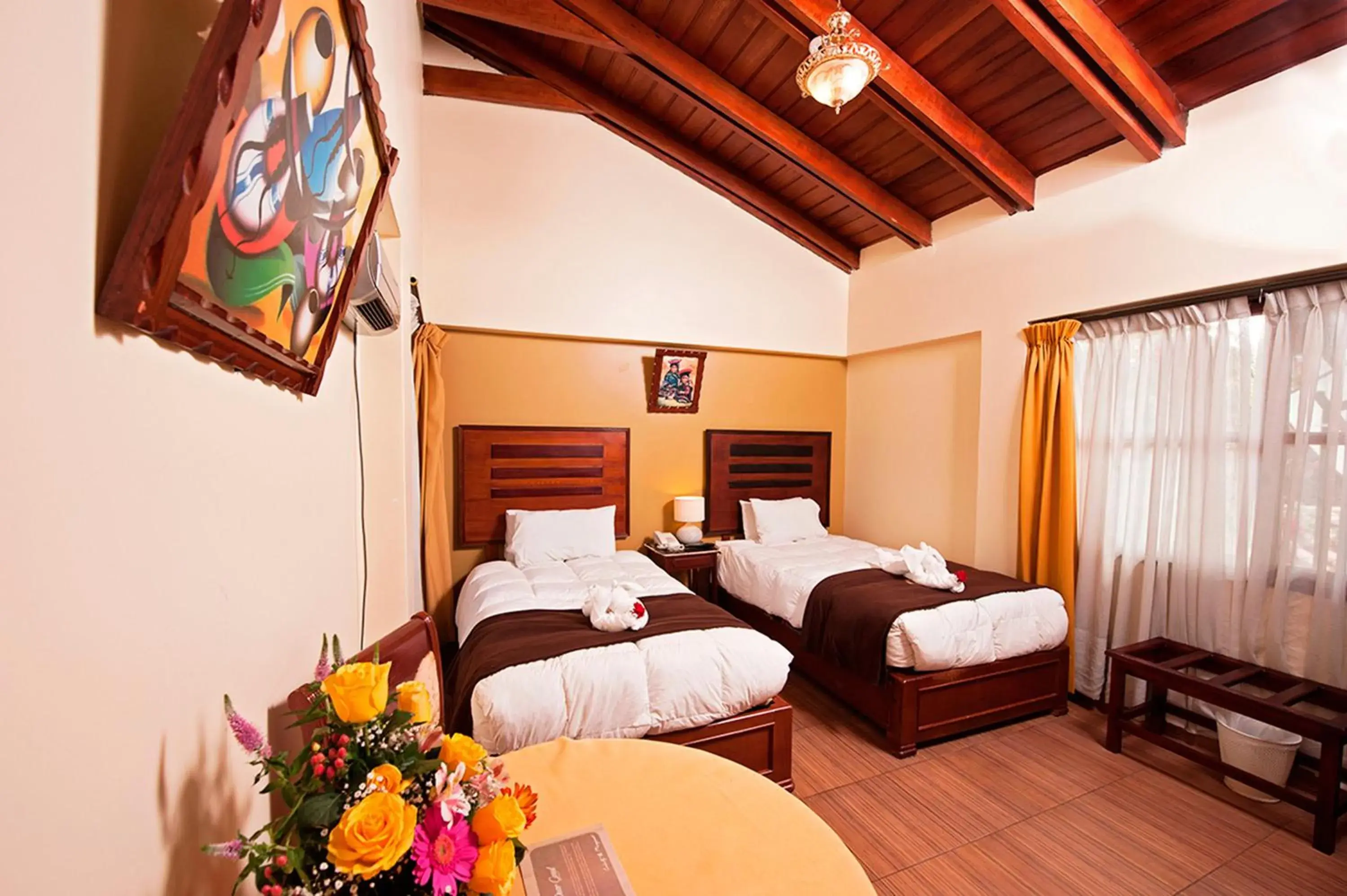 Twin Room in Hotel Mabey Urubamba Twin Room in Hotel Mabey Urubamba