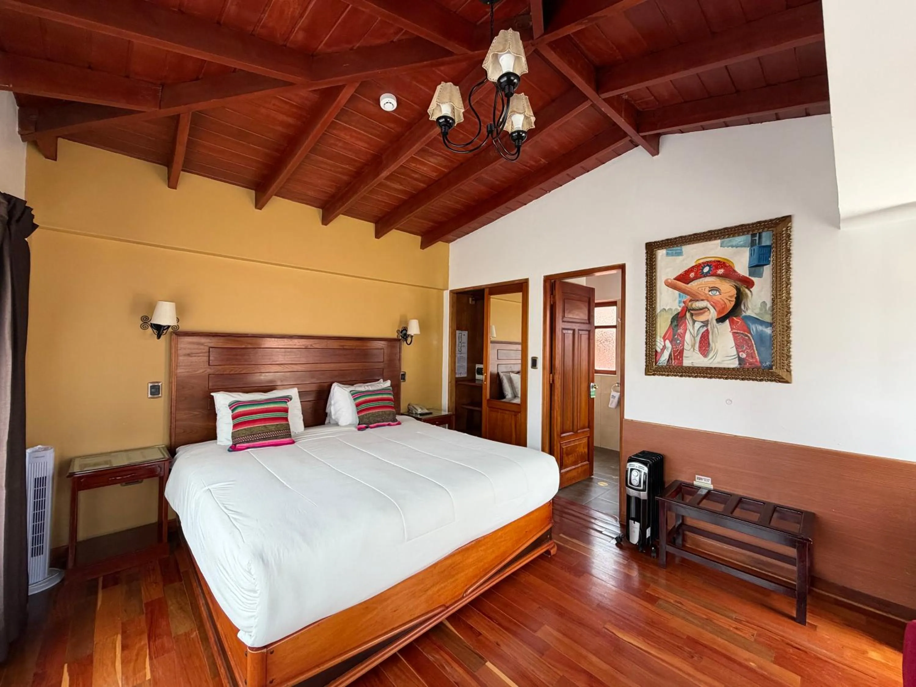 Bed in Hotel Mabey Urubamba