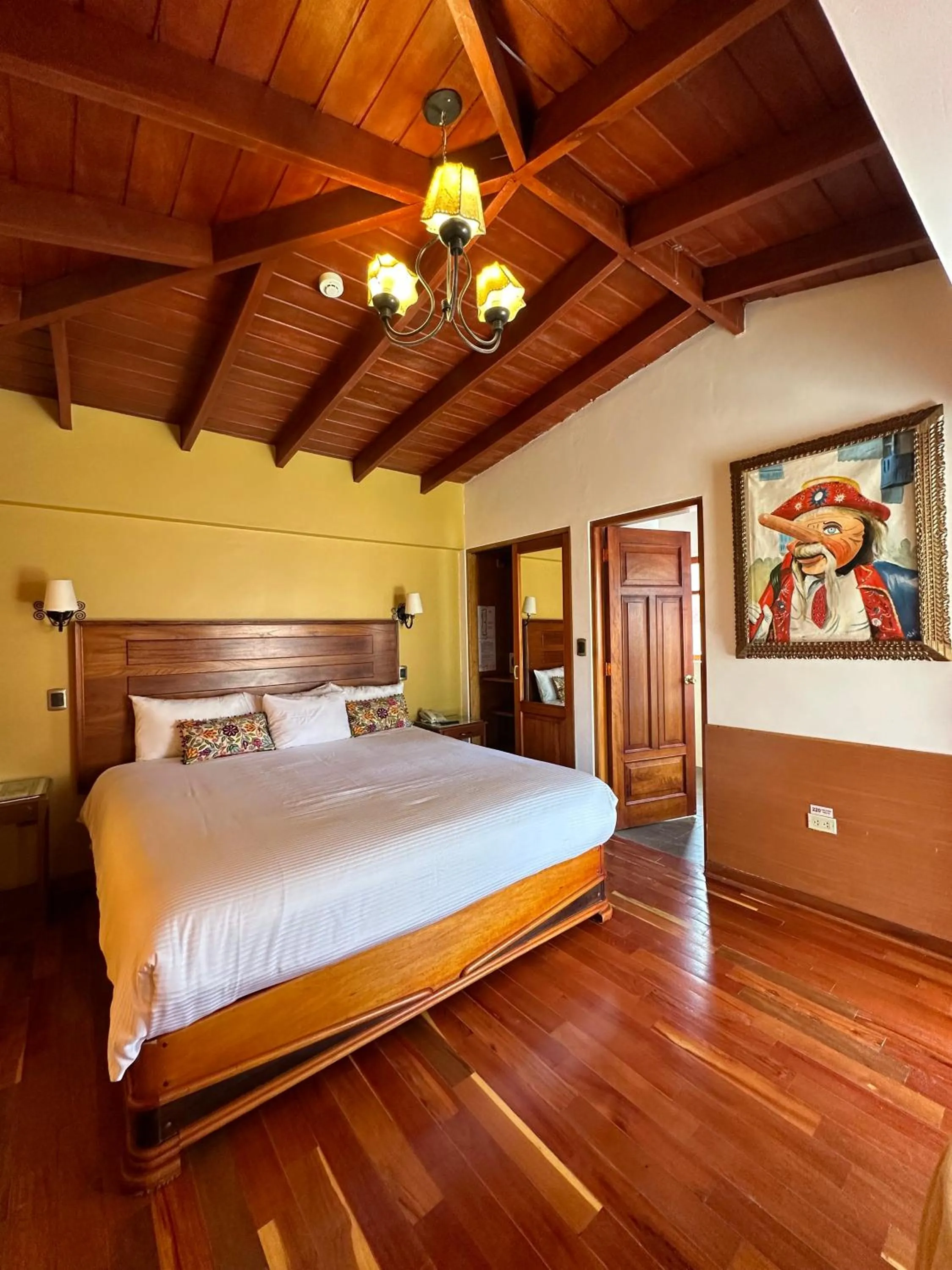 Bed in Hotel Mabey Urubamba