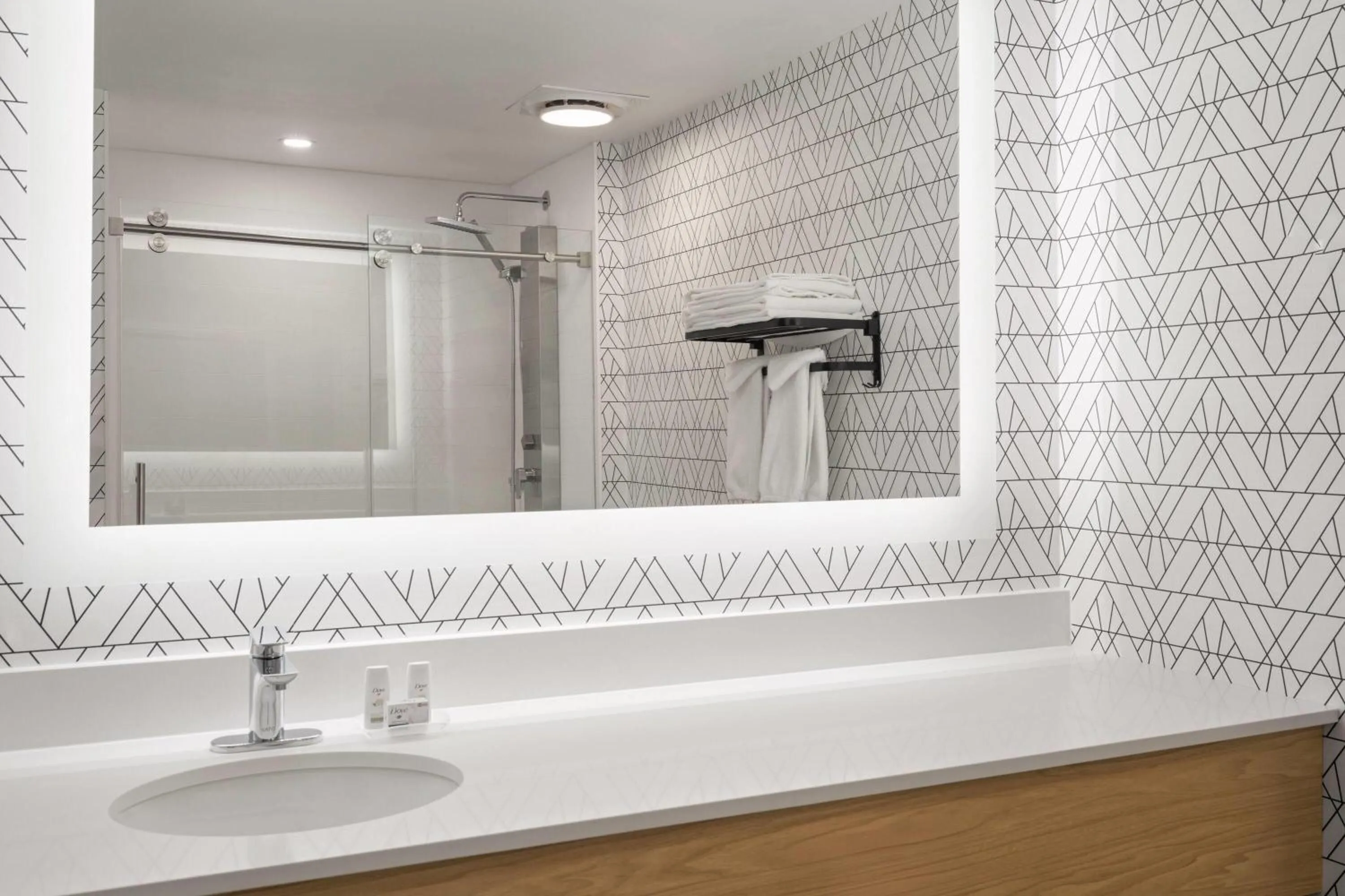 Bathroom in Sternwheeler Hotel & Conference Centre, Trademark by Wyndham