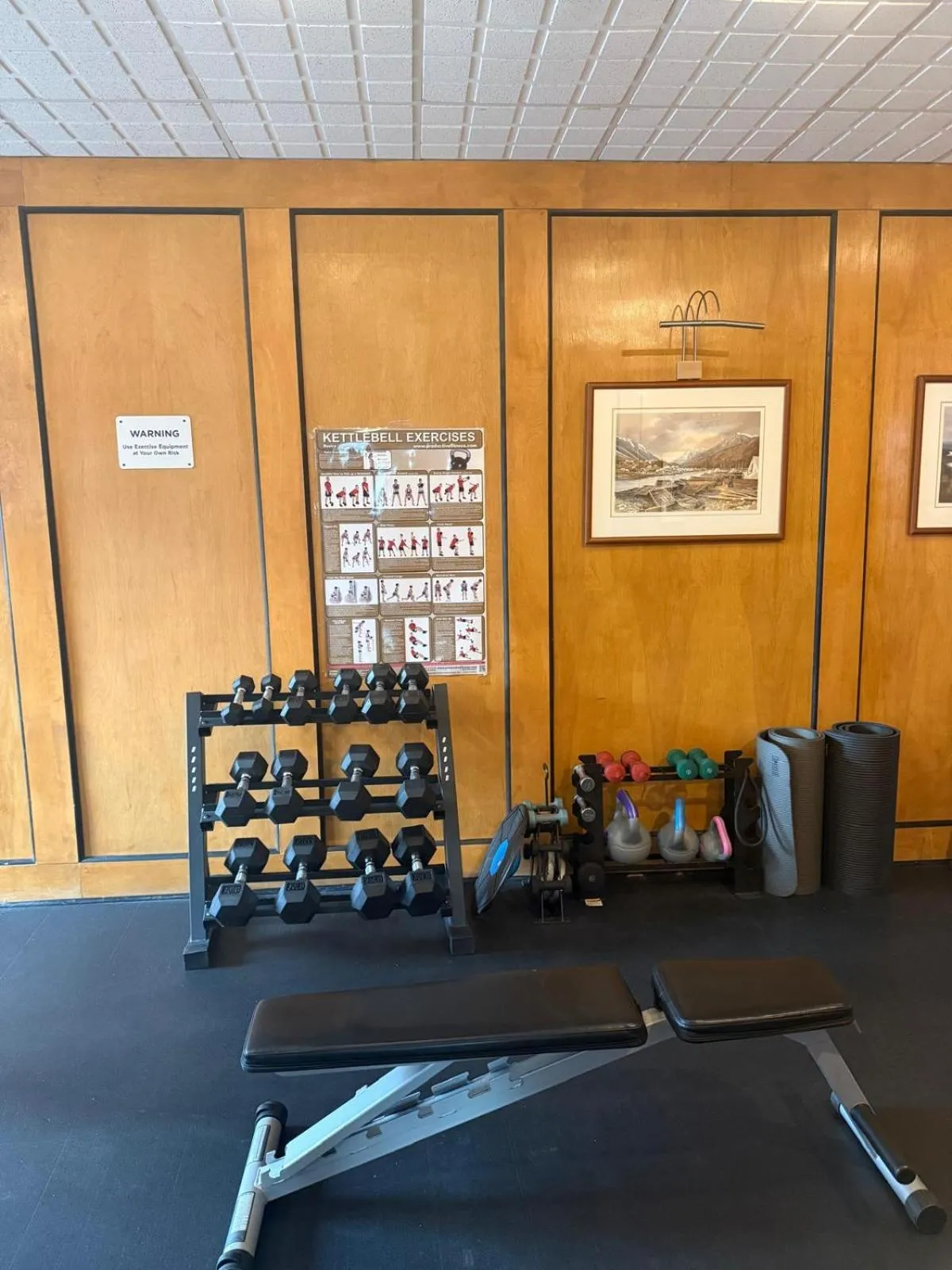 Fitness centre/facilities in Sternwheeler Hotel & Conference Centre, Trademark by Wyndham