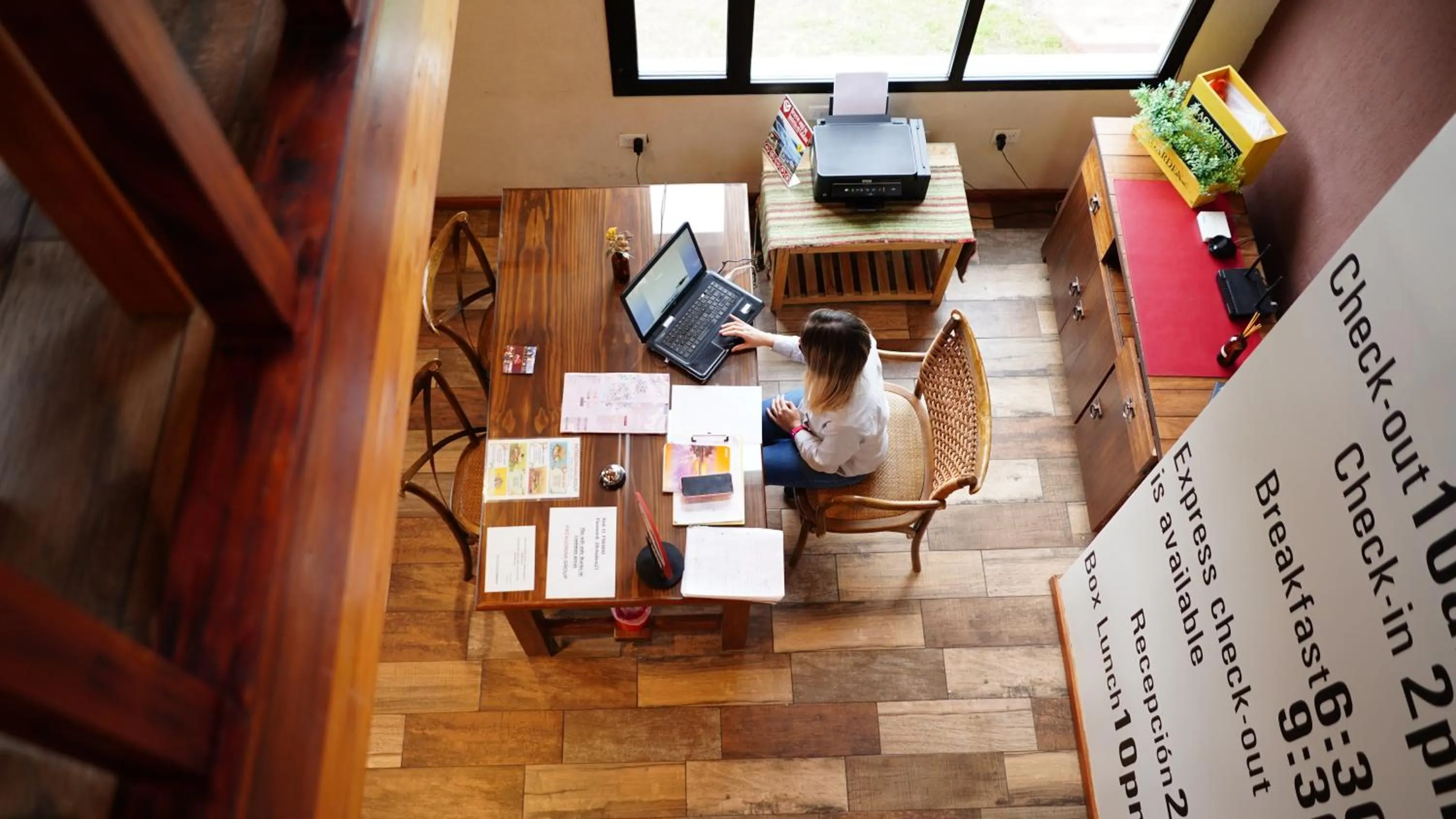 Property building in Hosteria El Paraiso