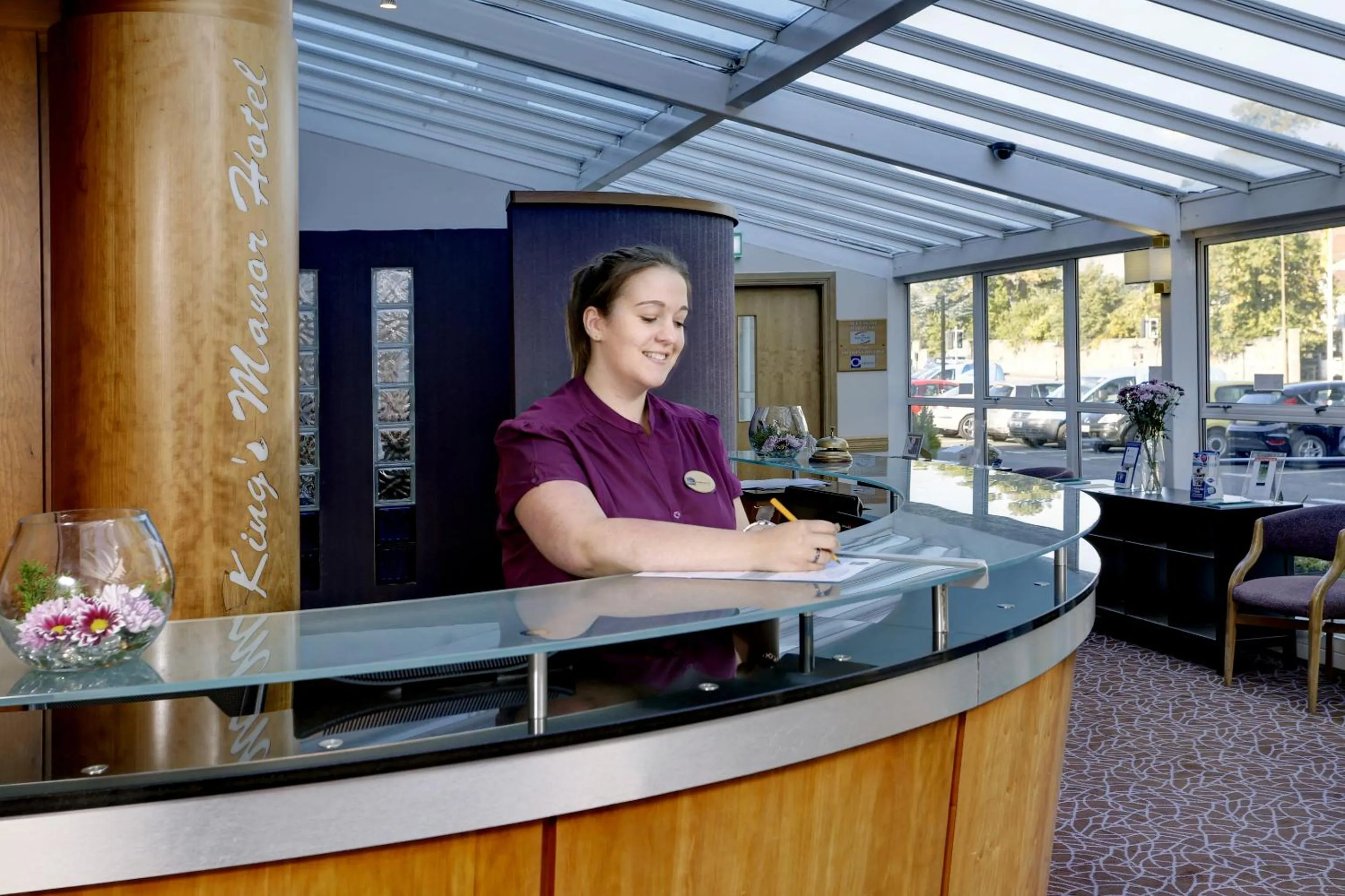 Staff in Best Western Kings Manor