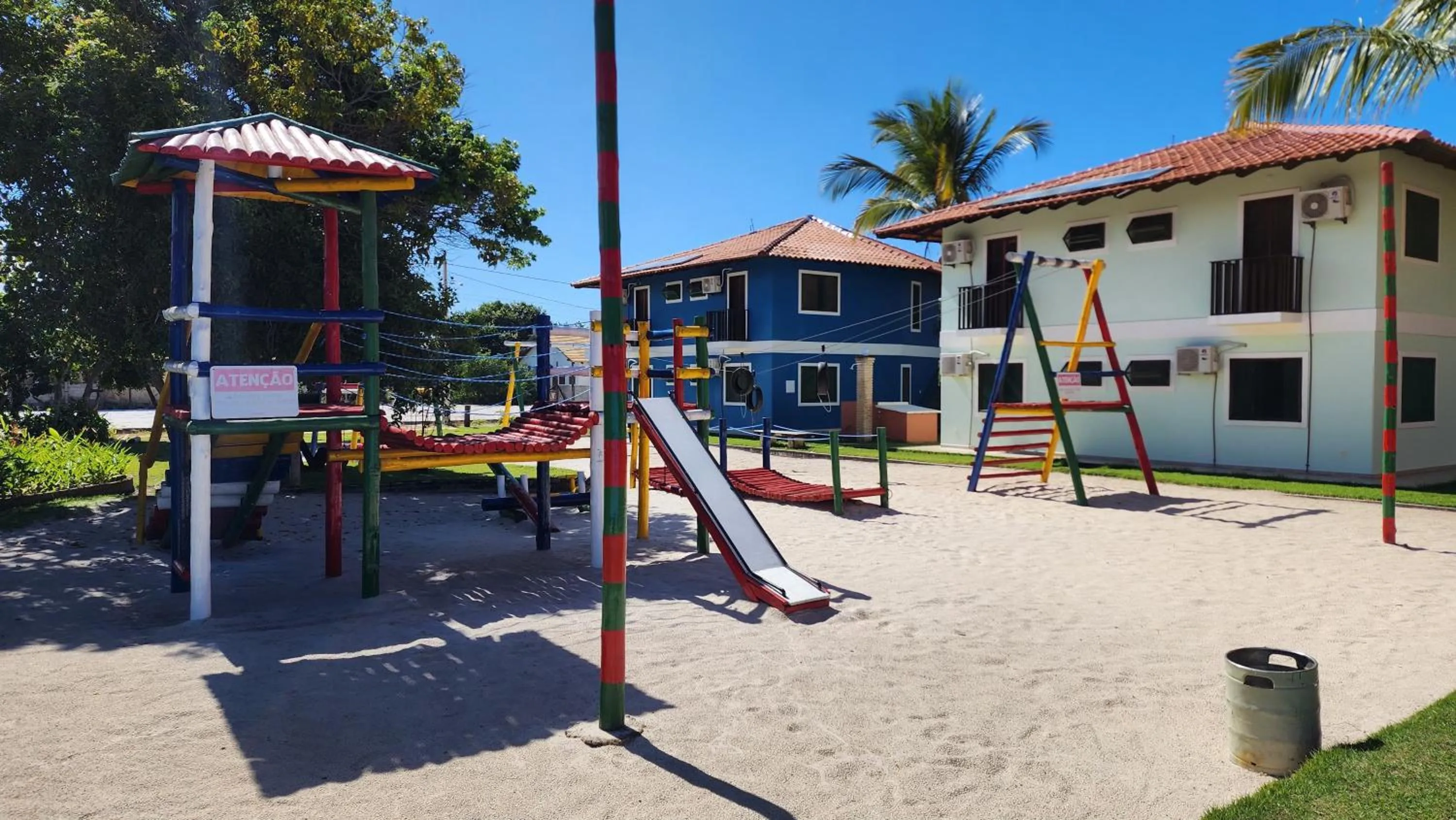Children play ground in Hotel Residencial do Mirante
