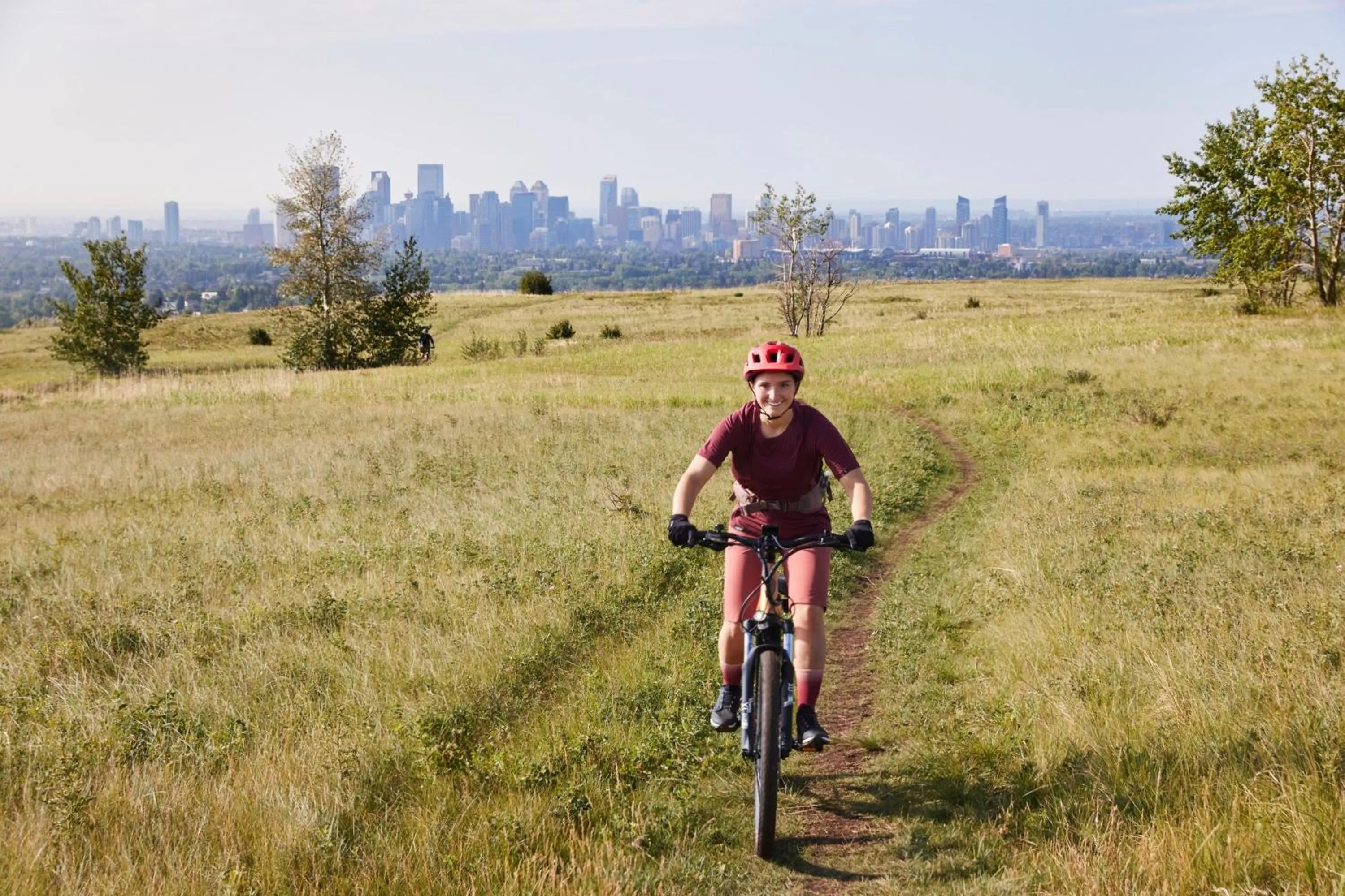 Cycling in Courtyard by Marriott Calgary Airport