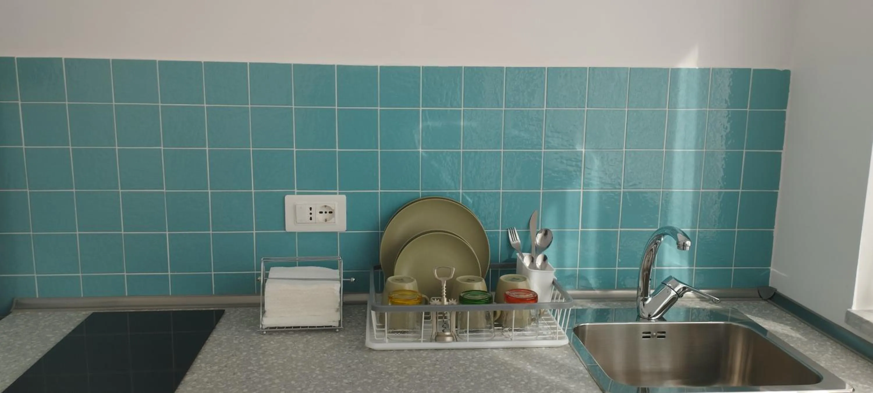 Kitchen or kitchenette in Alta Quota RELAX on the SEA