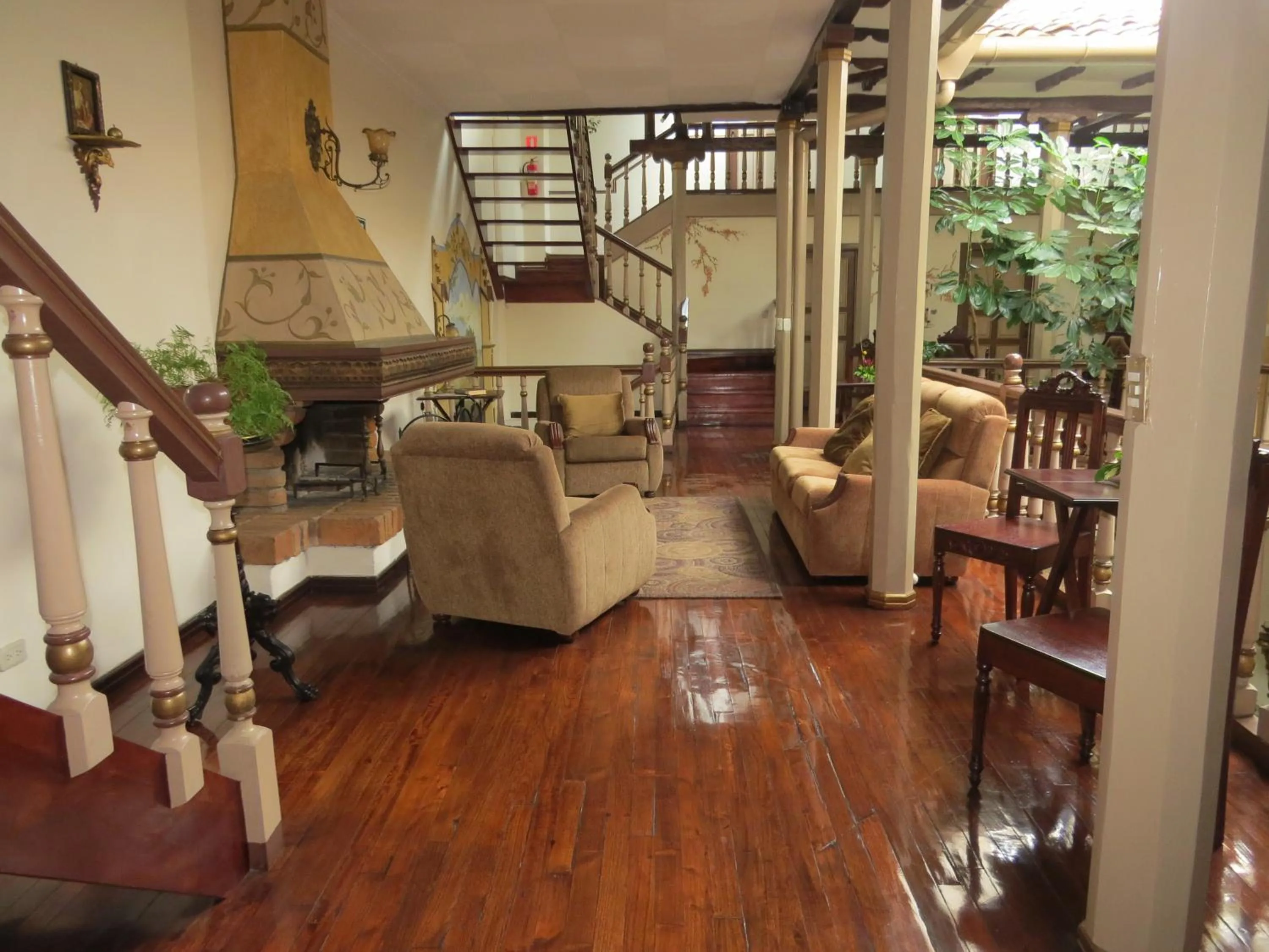 Living room in Hotel Casa San Rafael