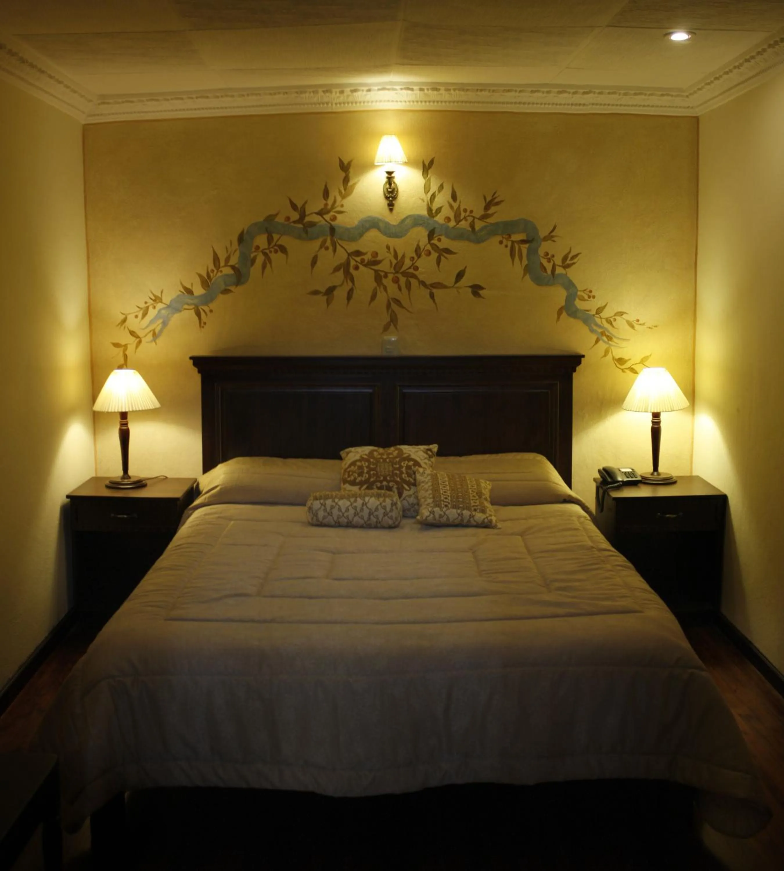 Bed in Hotel Casa San Rafael