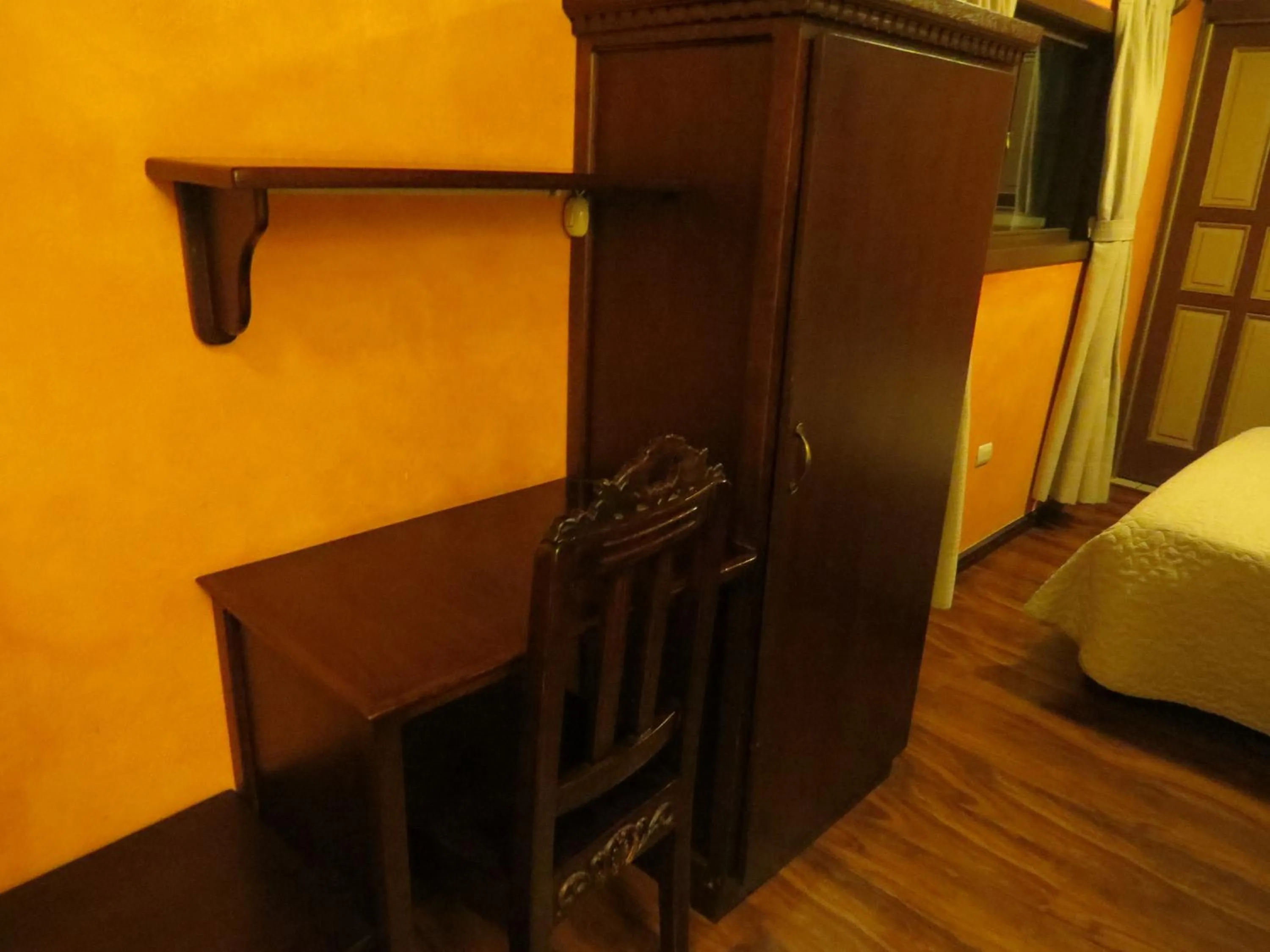 Decorative detail, Bed in Hotel Casa San Rafael