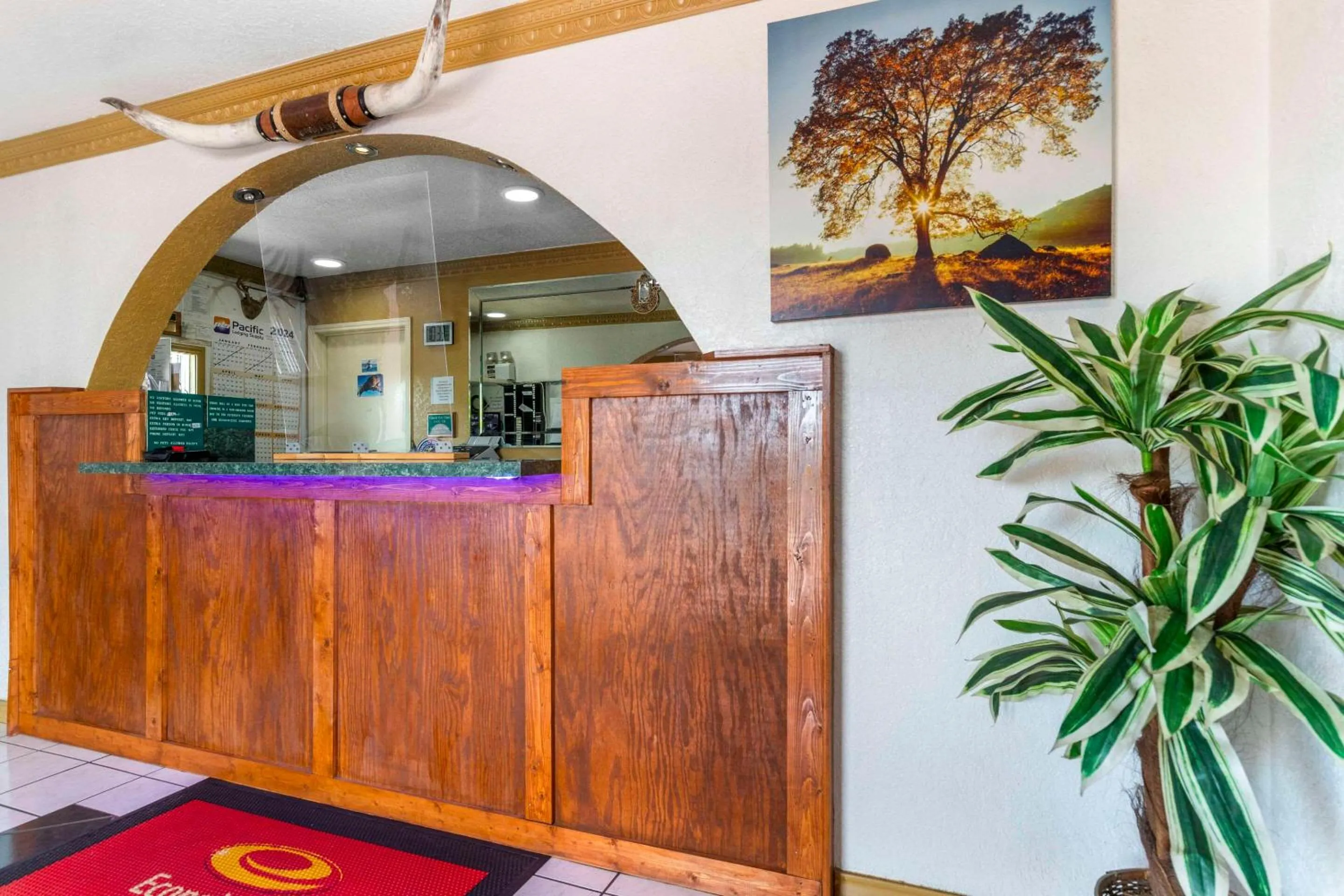 Lobby or reception in Econo Lodge Inn & Suites Near Lackland AFB