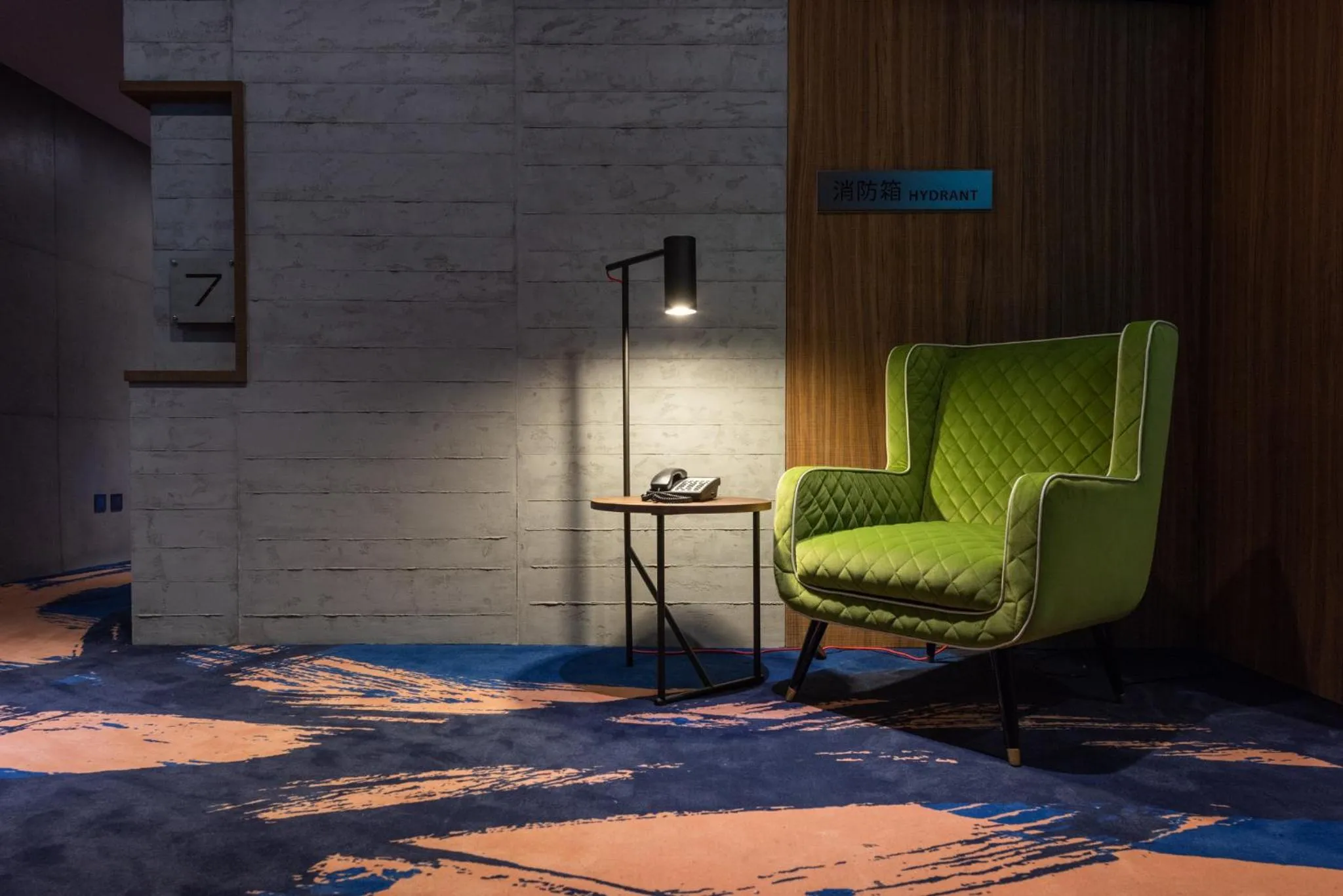 Decorative detail in Brio Hotel