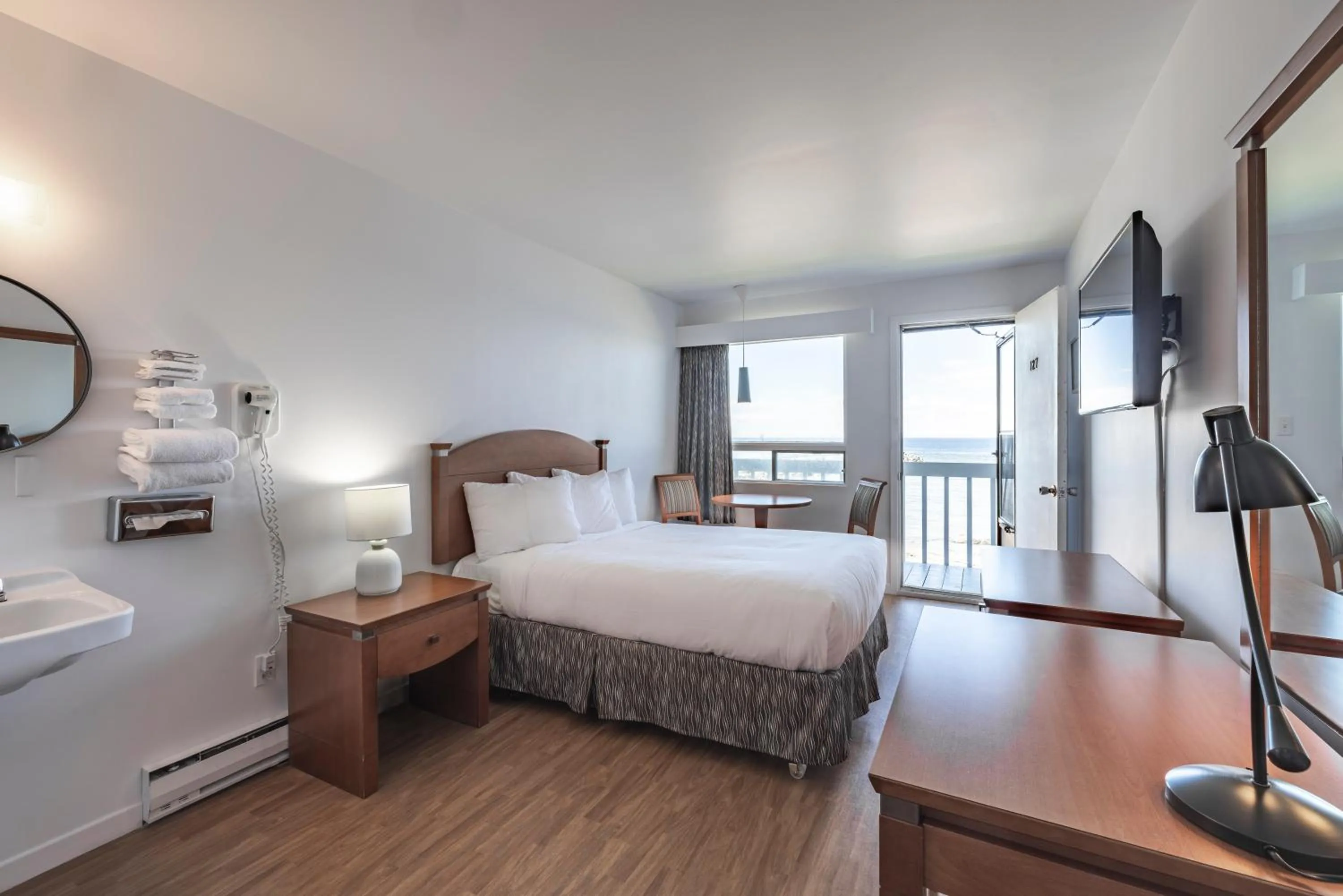 Bedroom, Bed in Le Gaspesiana