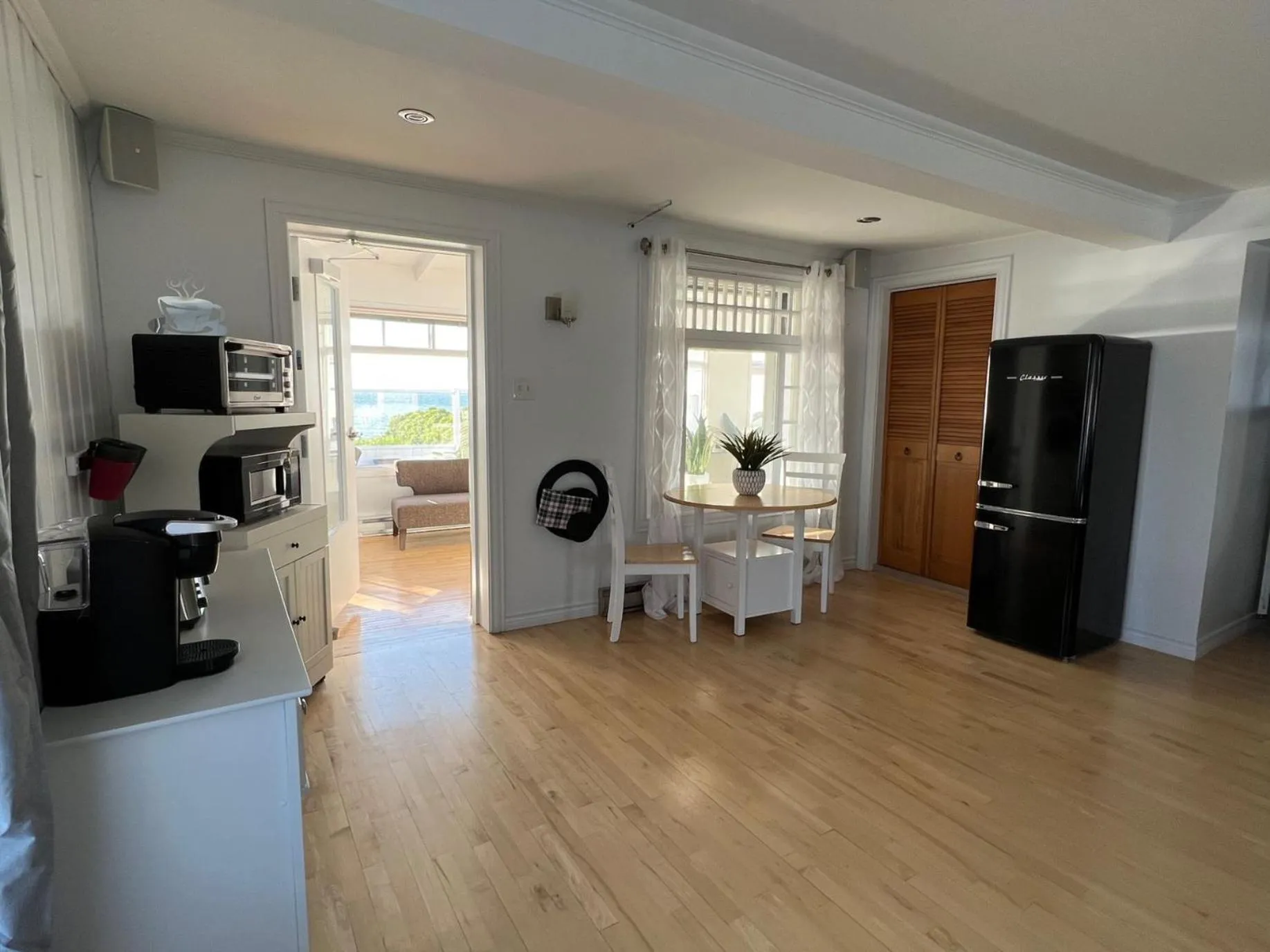 Kitchen or kitchenette in Le Gaspesiana