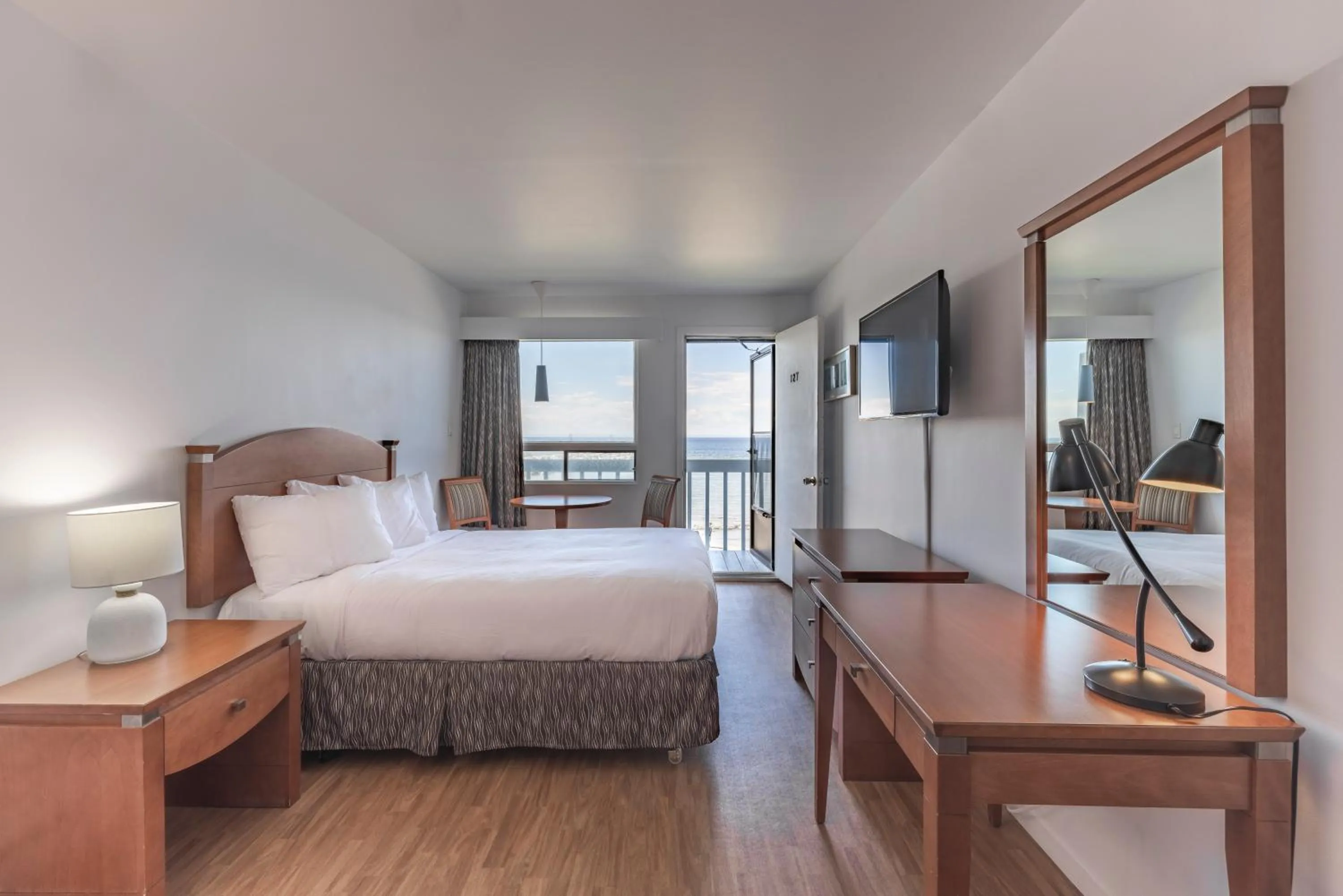 Bed in Le Gaspesiana