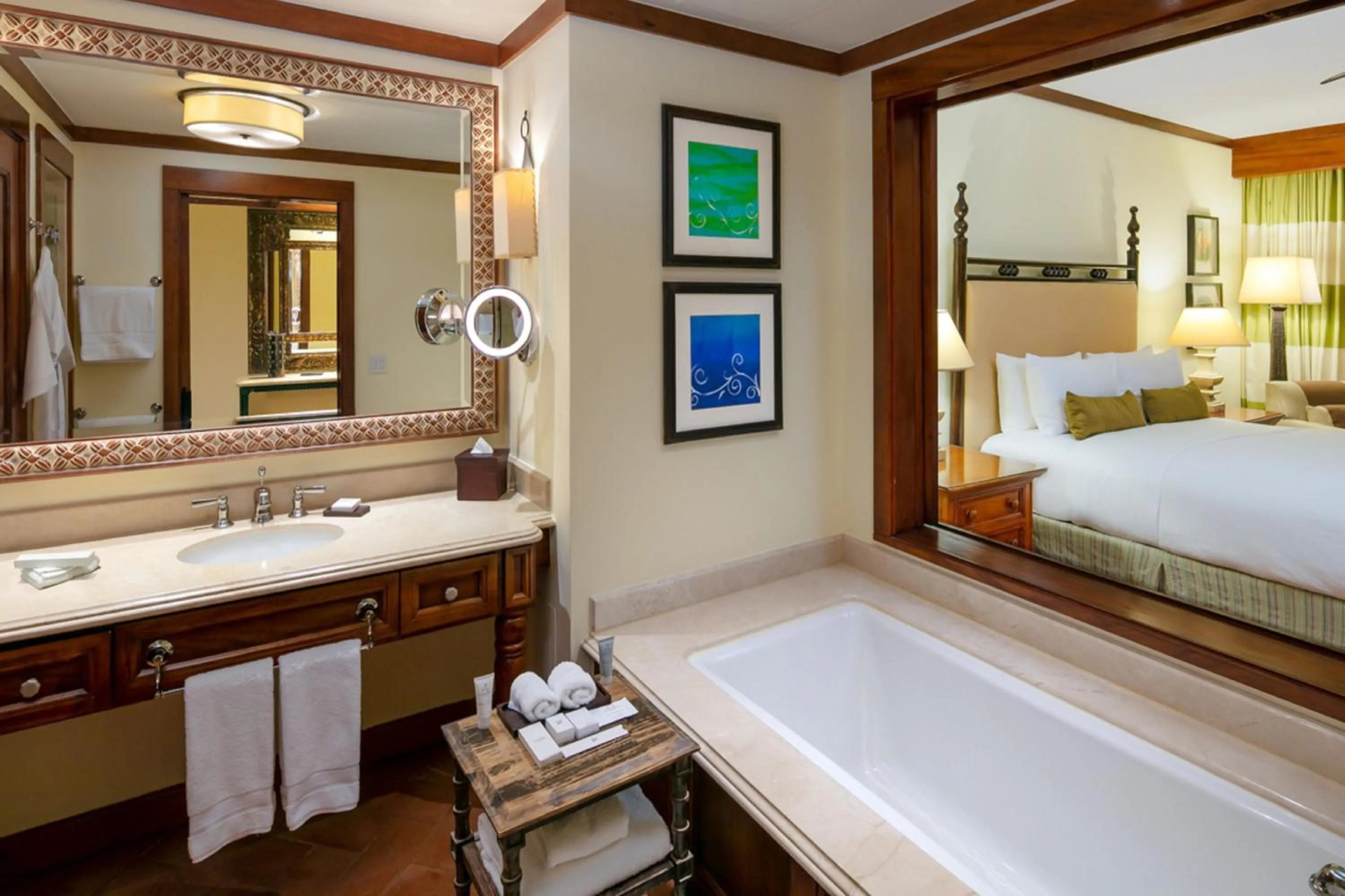 Bathroom, Bed in JW Marriott Guanacaste Resort & Spa