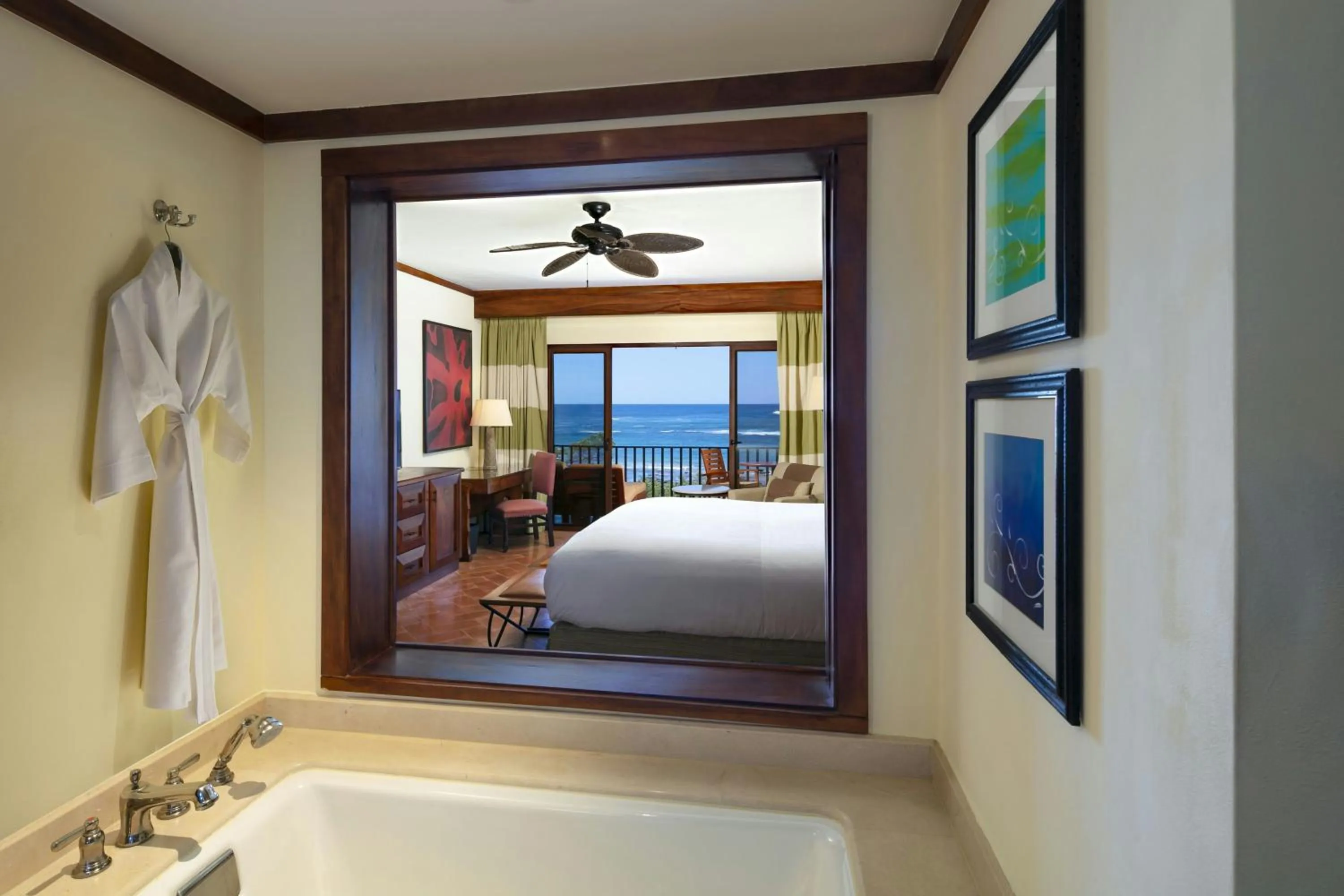 Bathroom, Bed in JW Marriott Guanacaste Resort & Spa