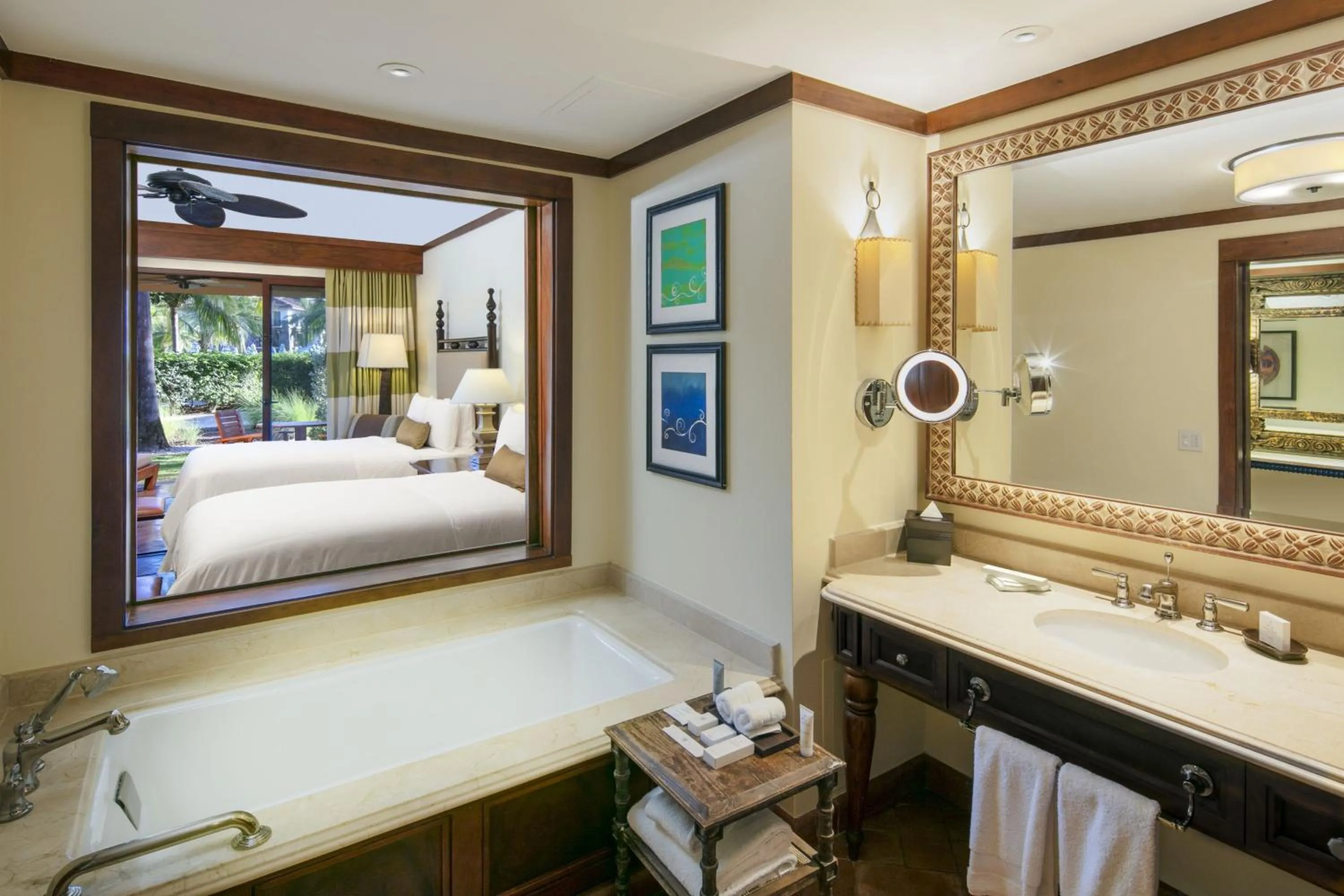 Bathroom, Bed in JW Marriott Guanacaste Resort & Spa