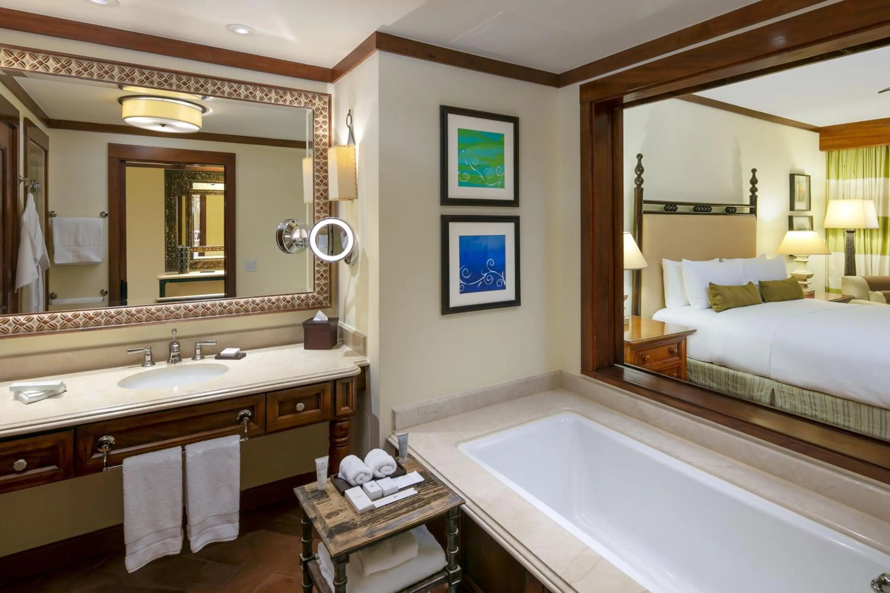 Bathroom, Bed in JW Marriott Guanacaste Resort & Spa