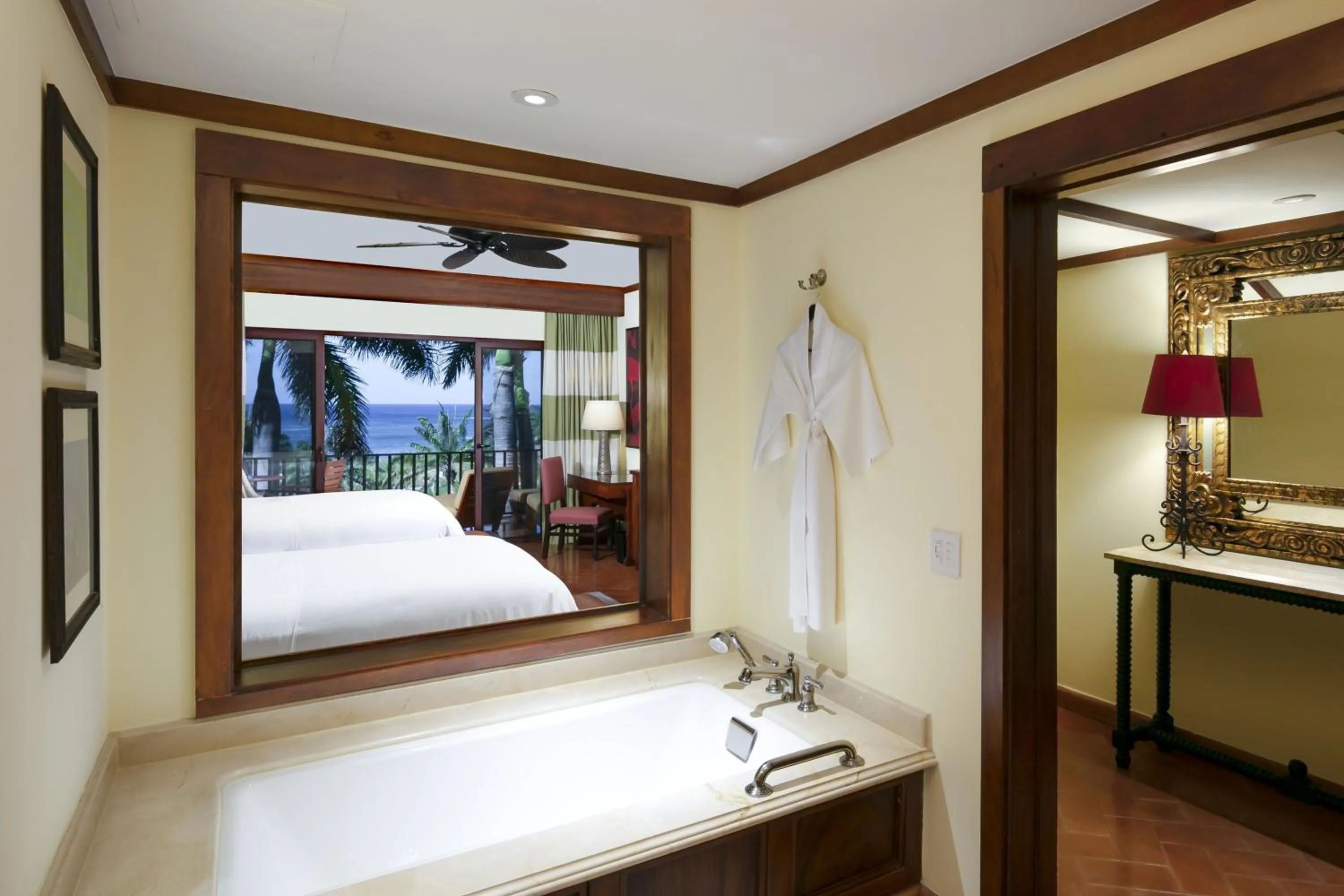 Bathroom, Bed in JW Marriott Guanacaste Resort & Spa