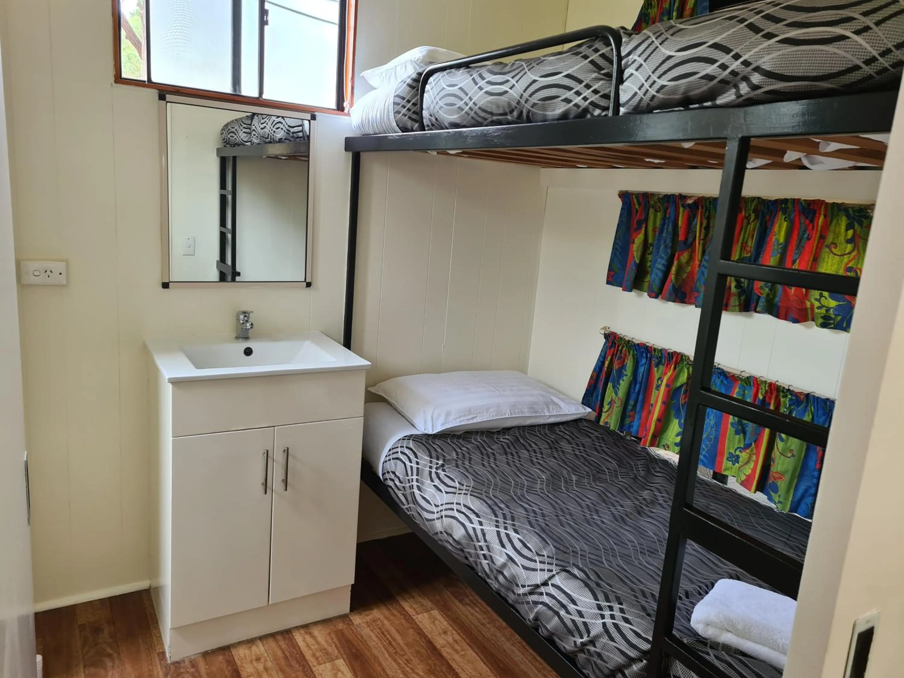 bunk bed, Bed in Mallacoota's Shady Gully Caravan Park