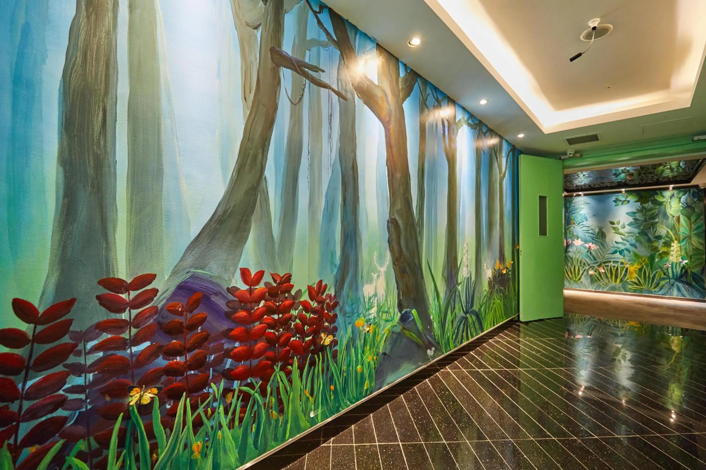 Decorative detail in Spring Time Hotel