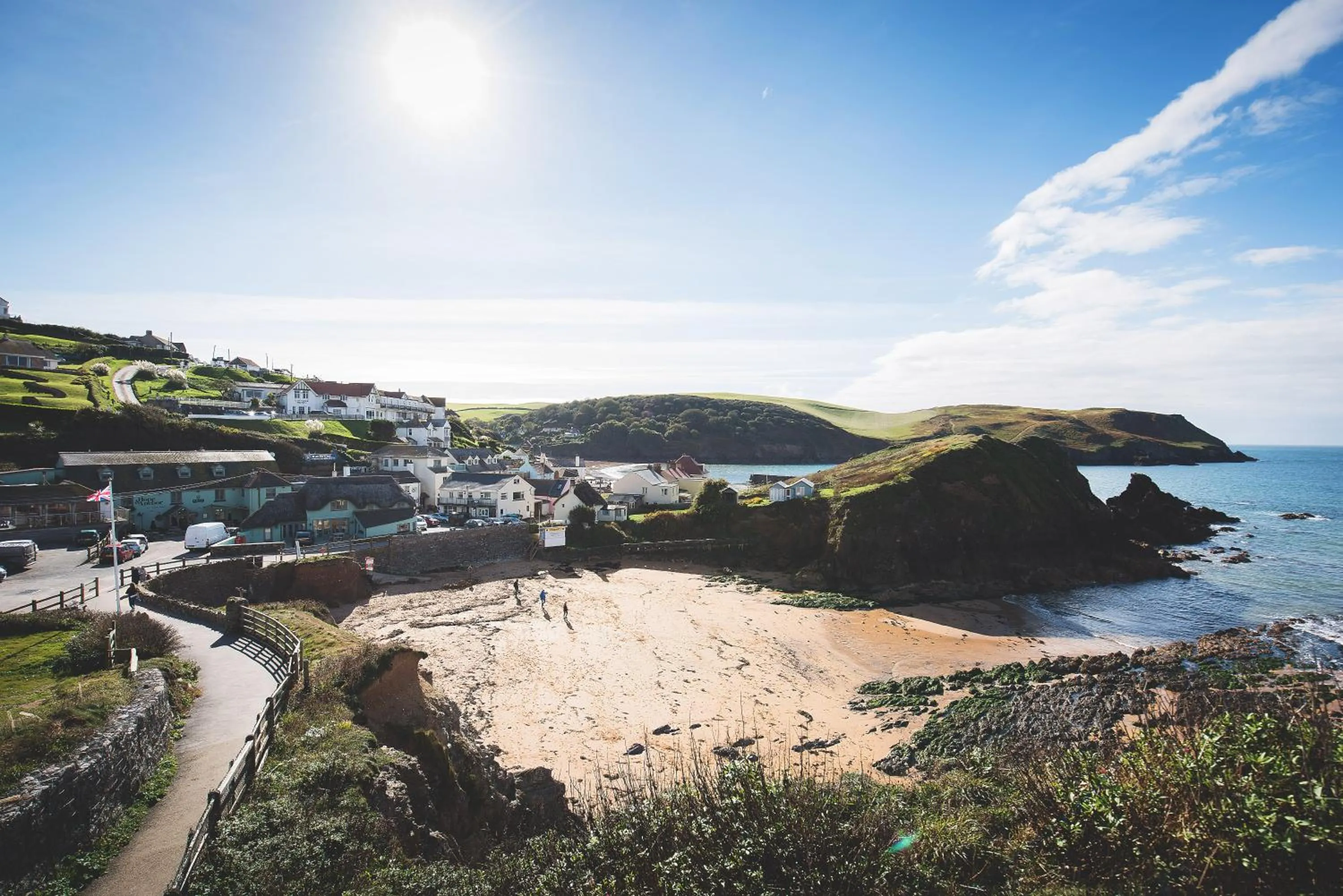 Beach in Hope & Anchor