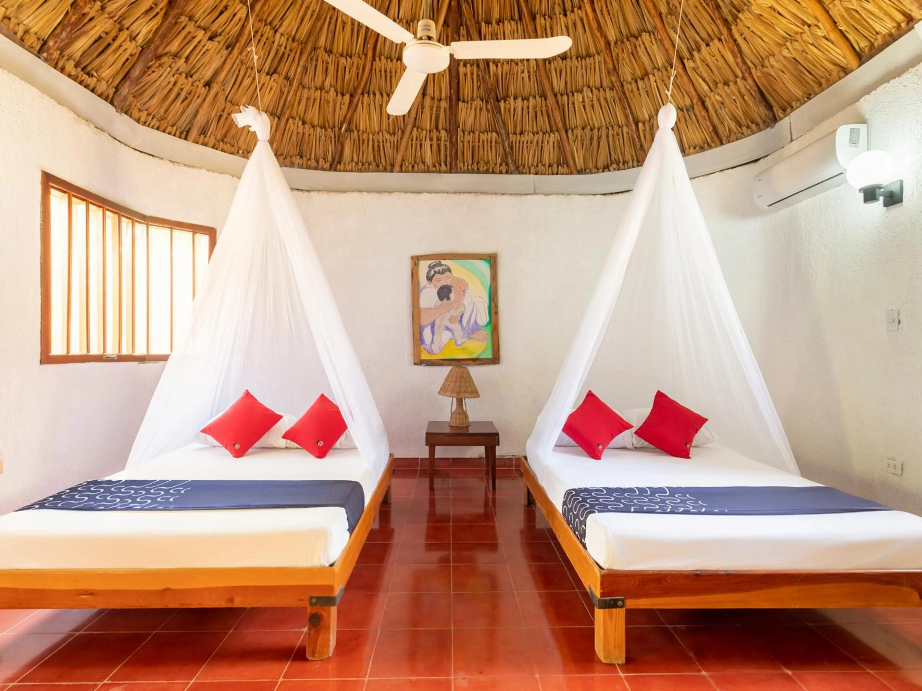 Photo of the whole room in Hotel Villas del Ángel