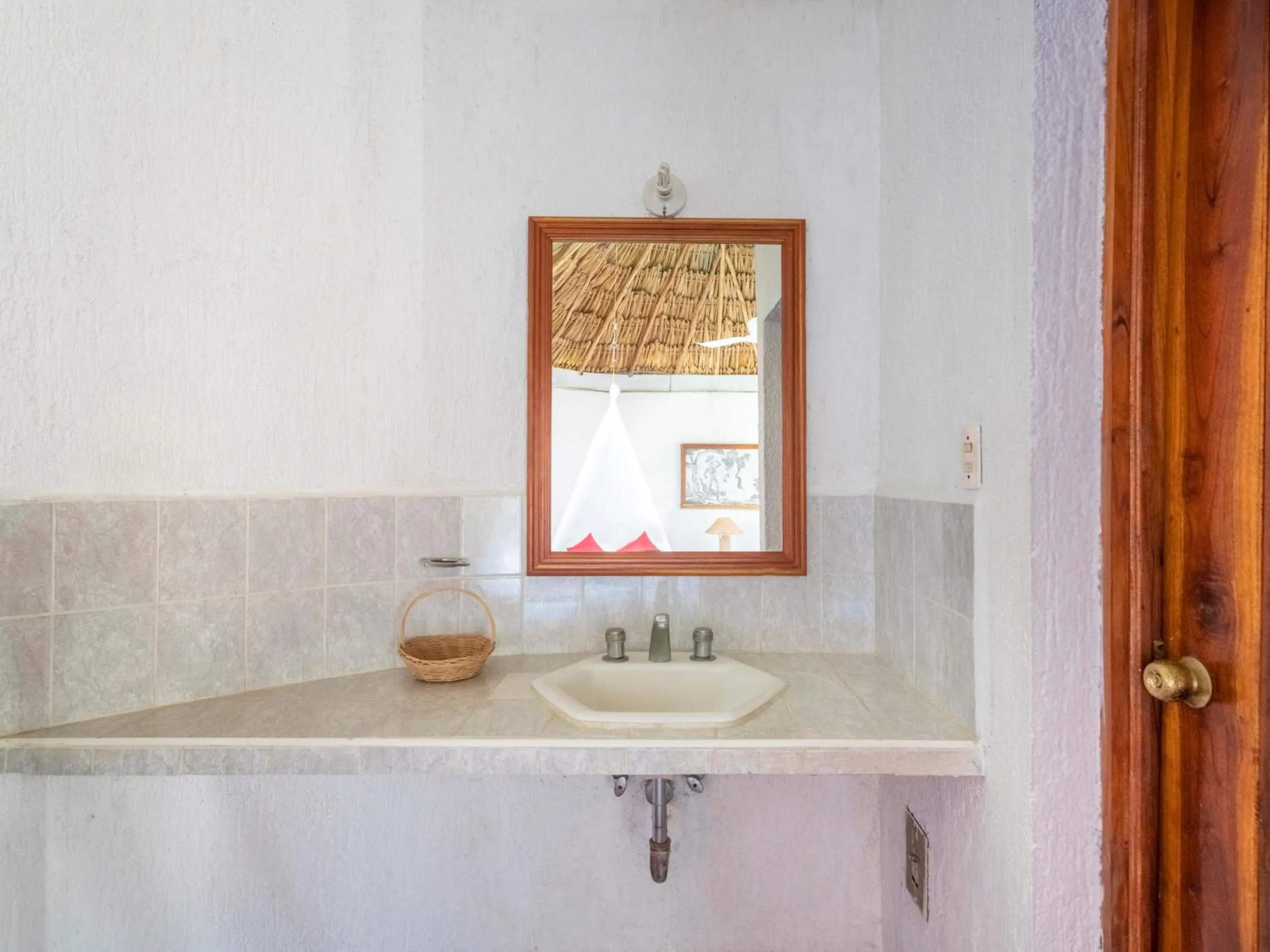 Bathroom in Hotel Villas del Ángel