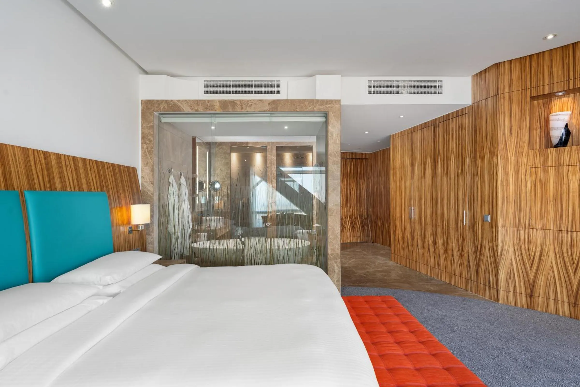 Bed in Andaz Capital Gate Abu Dhabi, By Hyatt