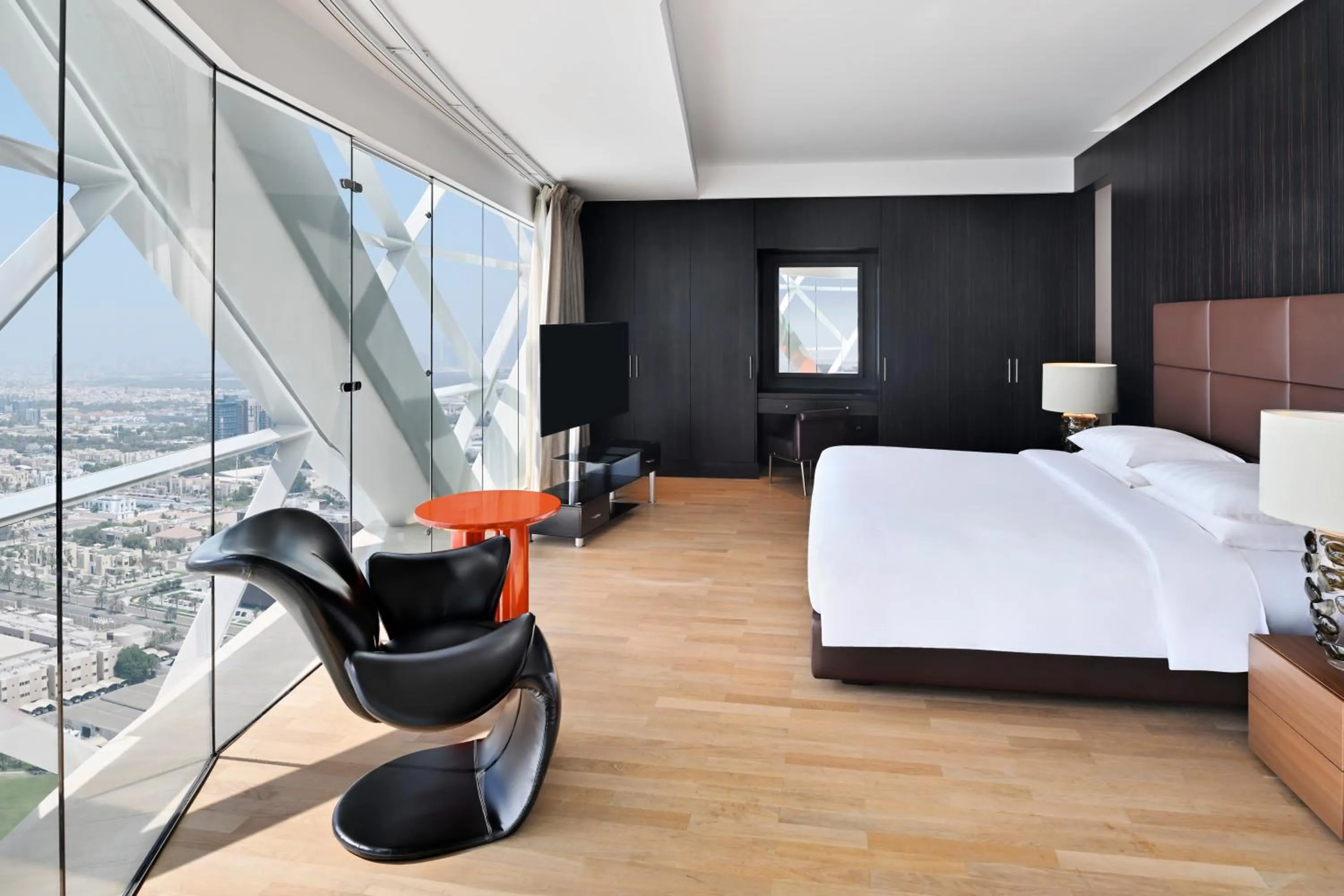 Bed in Andaz Capital Gate Abu Dhabi, By Hyatt