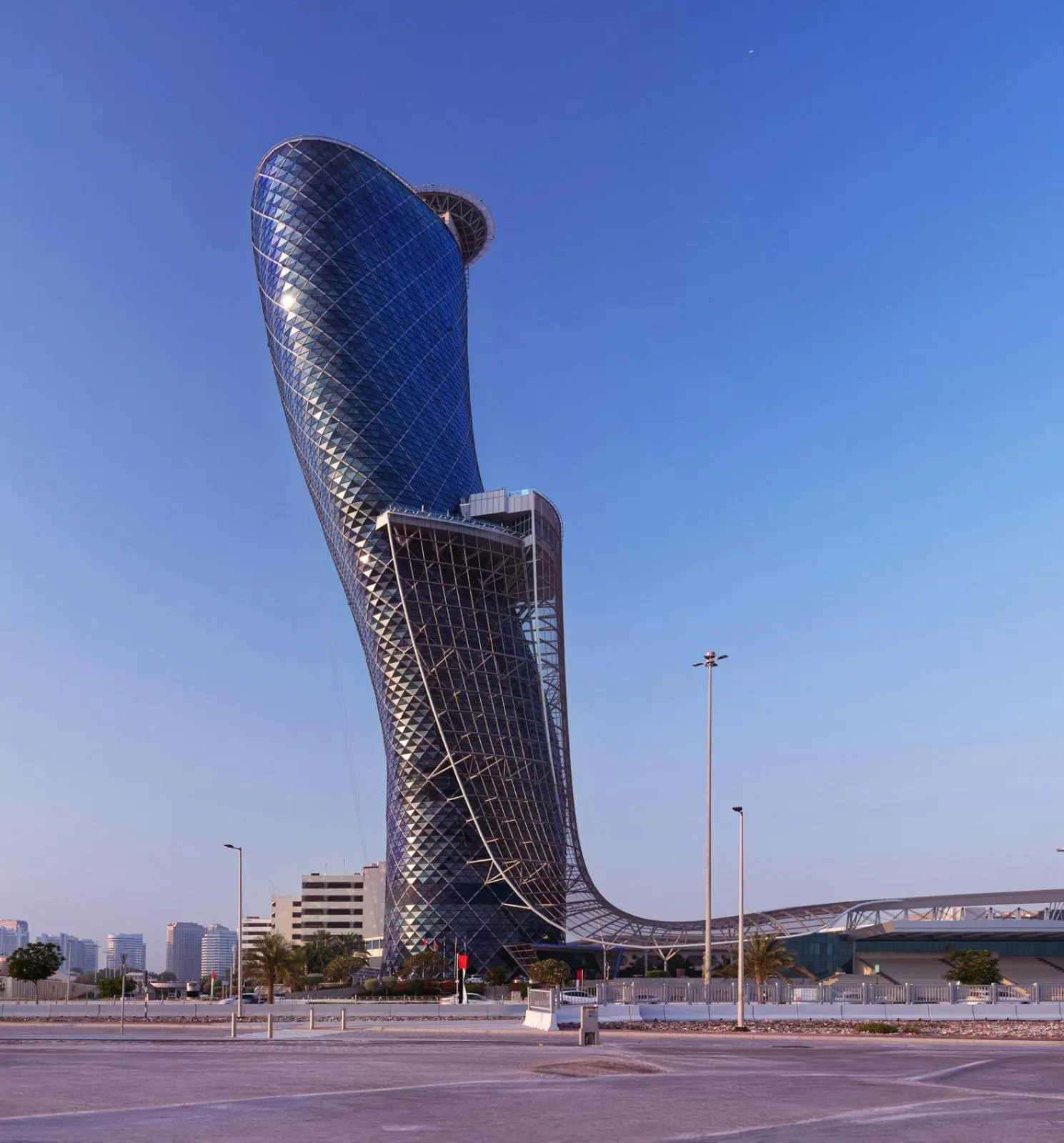 Property building in Andaz Capital Gate Abu Dhabi, By Hyatt