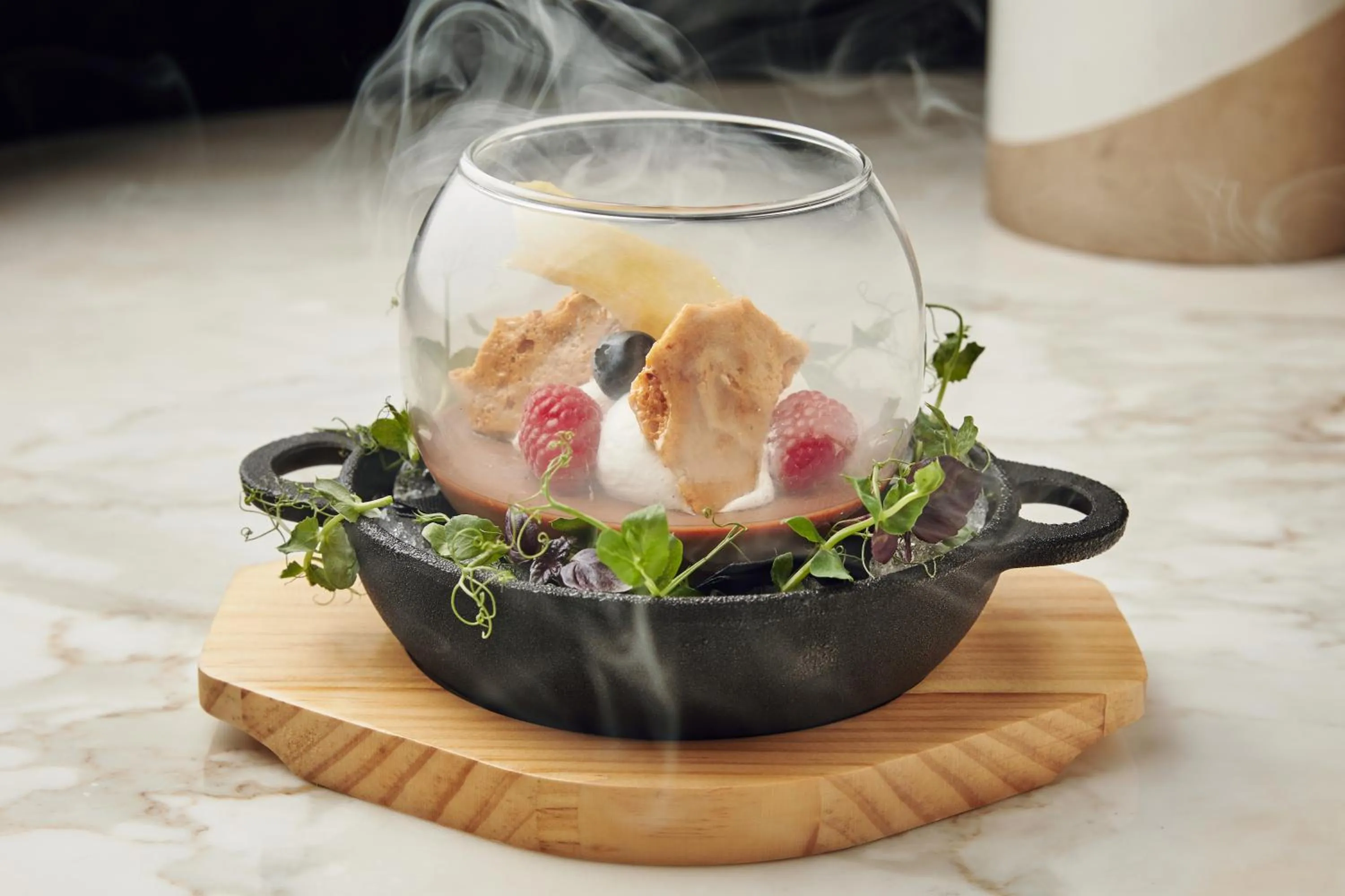 Food and drinks in Andaz Capital Gate Abu Dhabi, By Hyatt