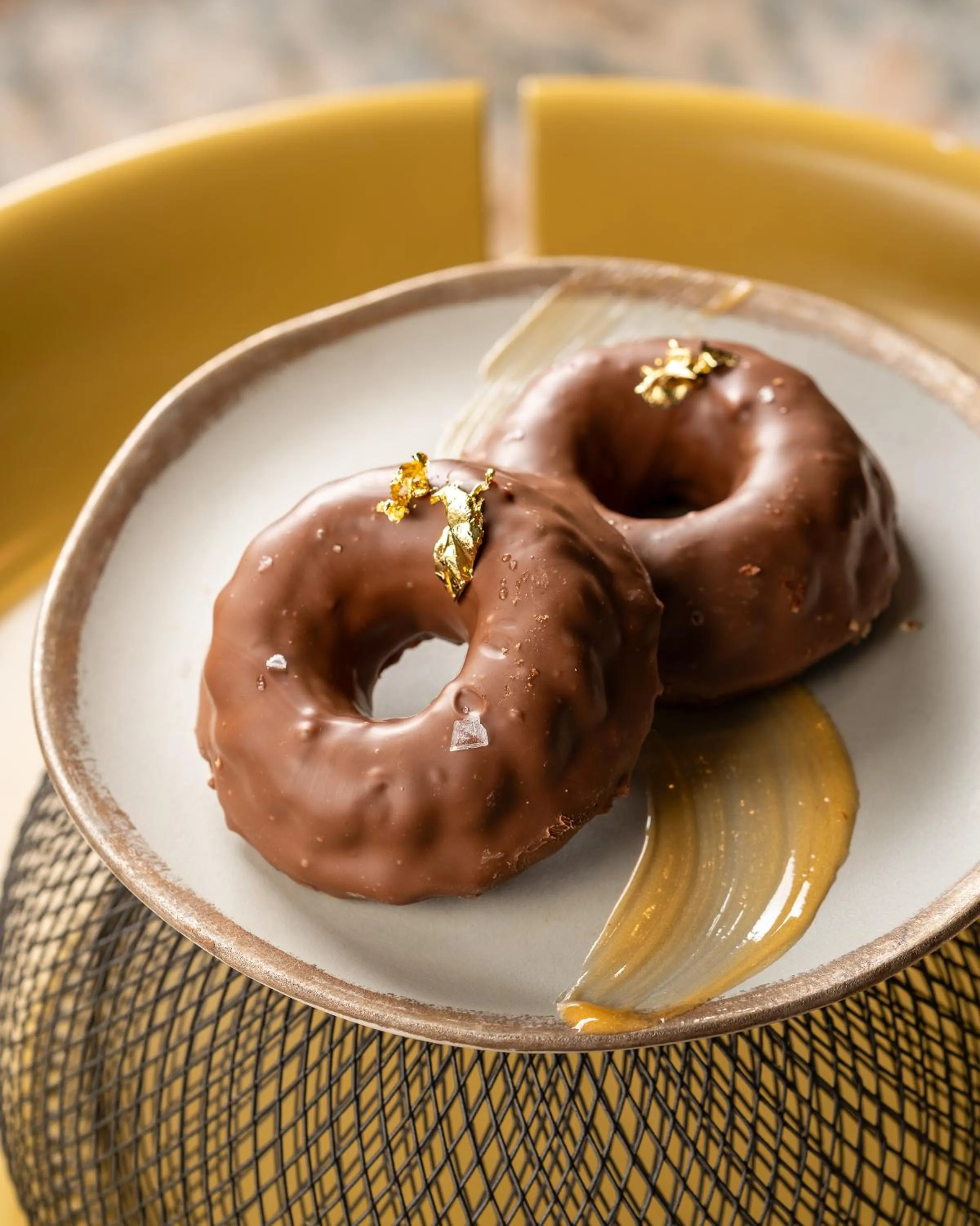 Food close-up in Andaz Capital Gate Abu Dhabi, By Hyatt