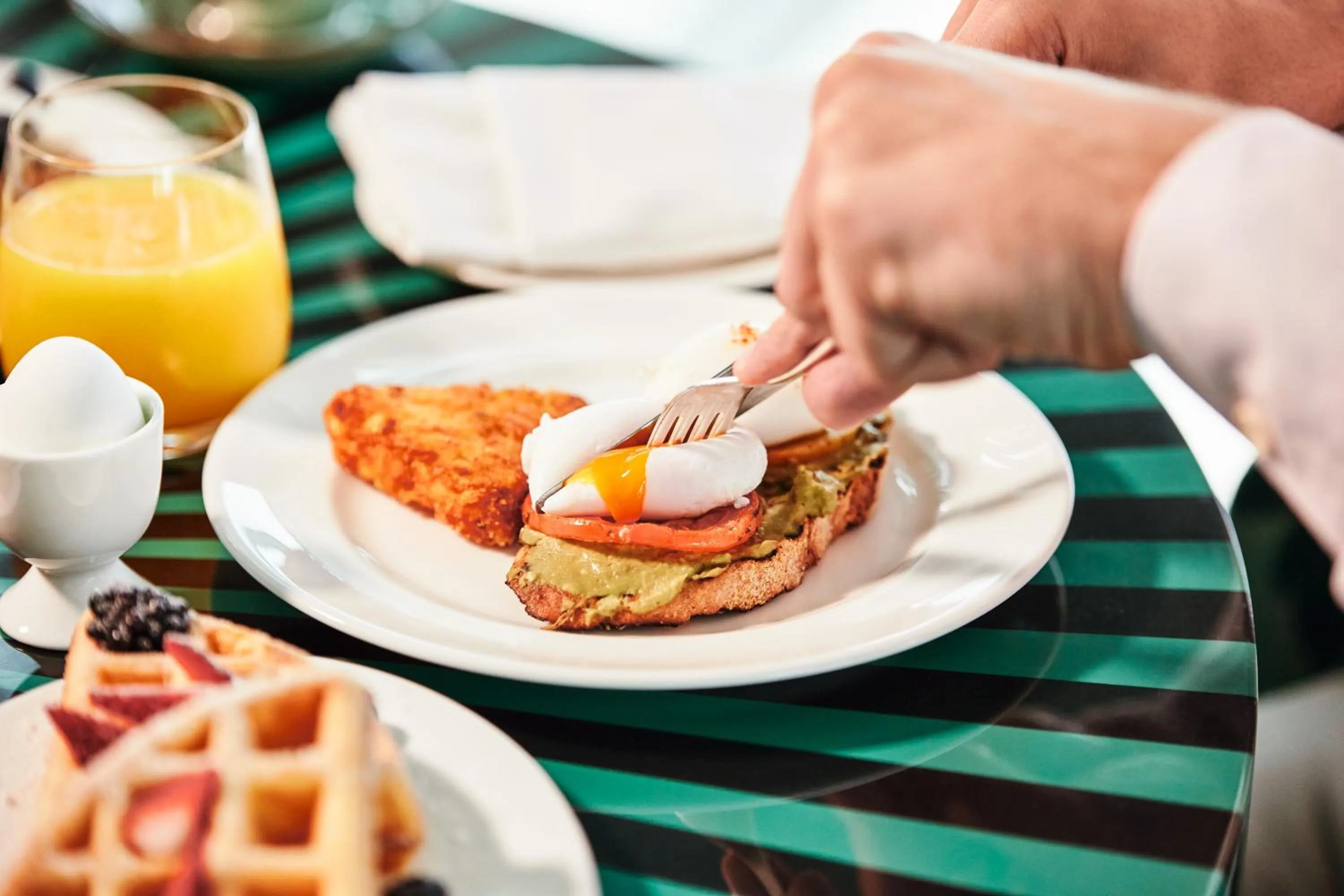 Breakfast in Andaz Capital Gate Abu Dhabi, By Hyatt