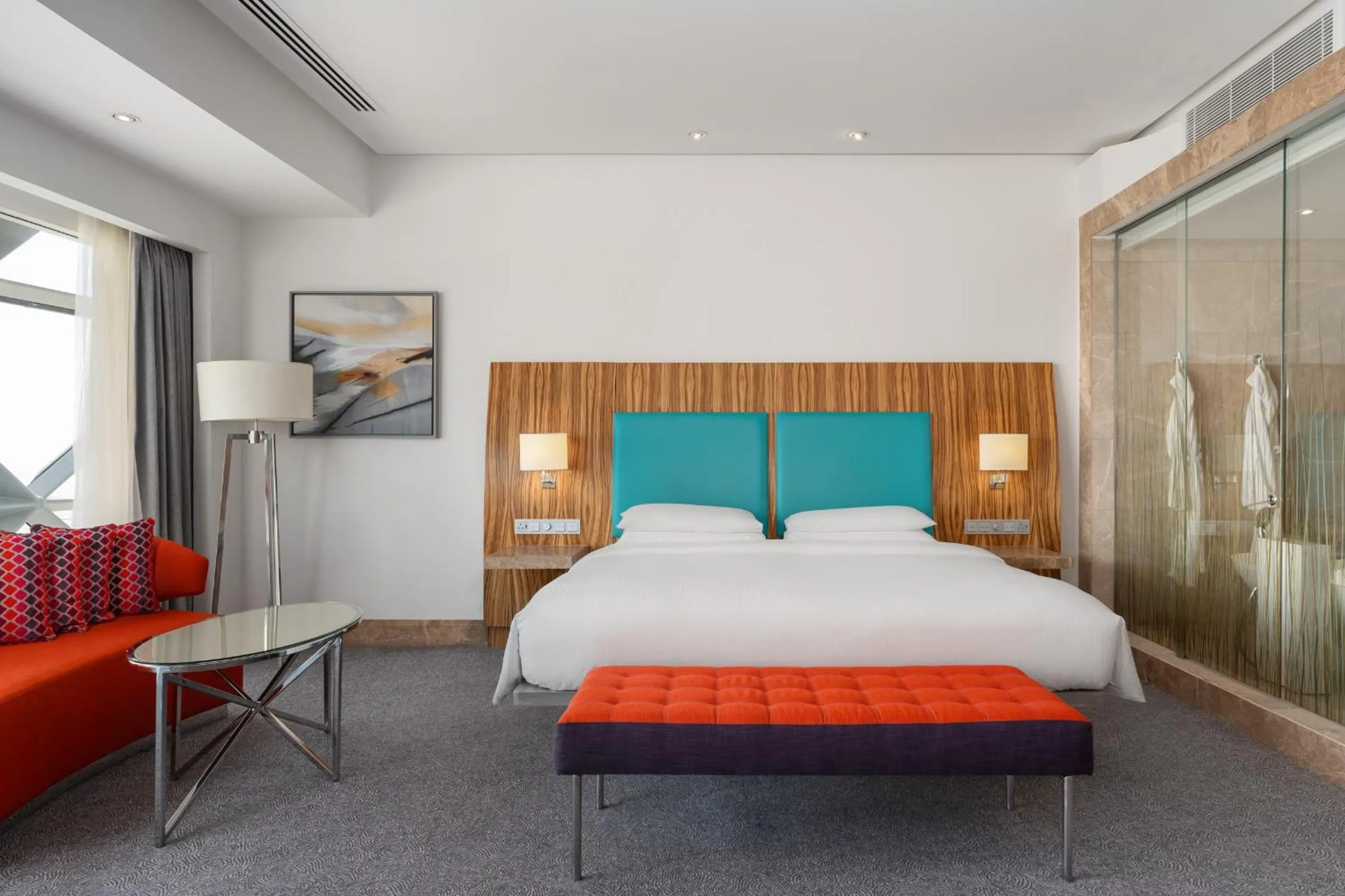 Bed in Andaz Capital Gate Abu Dhabi, By Hyatt