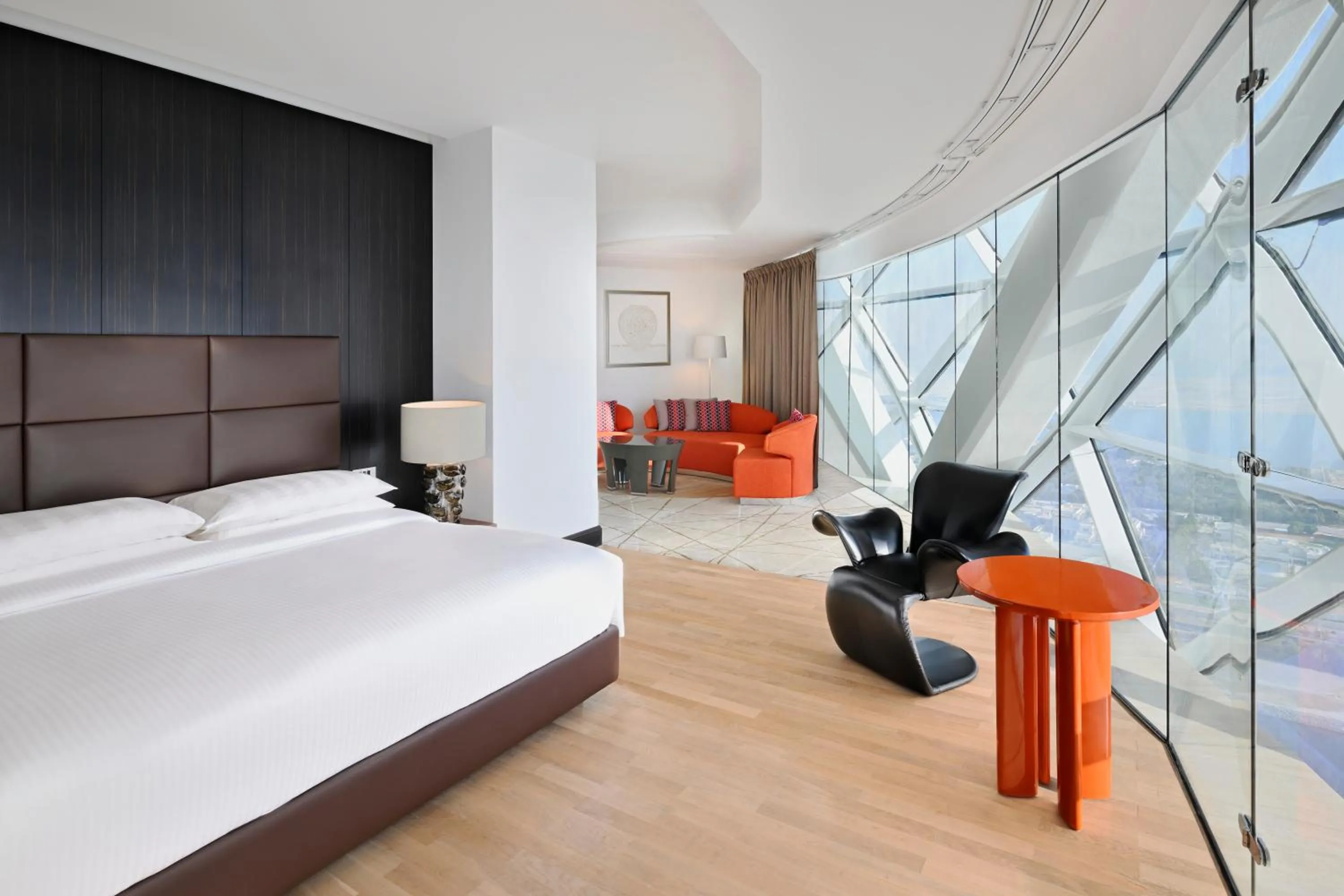Bed in Andaz Capital Gate Abu Dhabi, By Hyatt