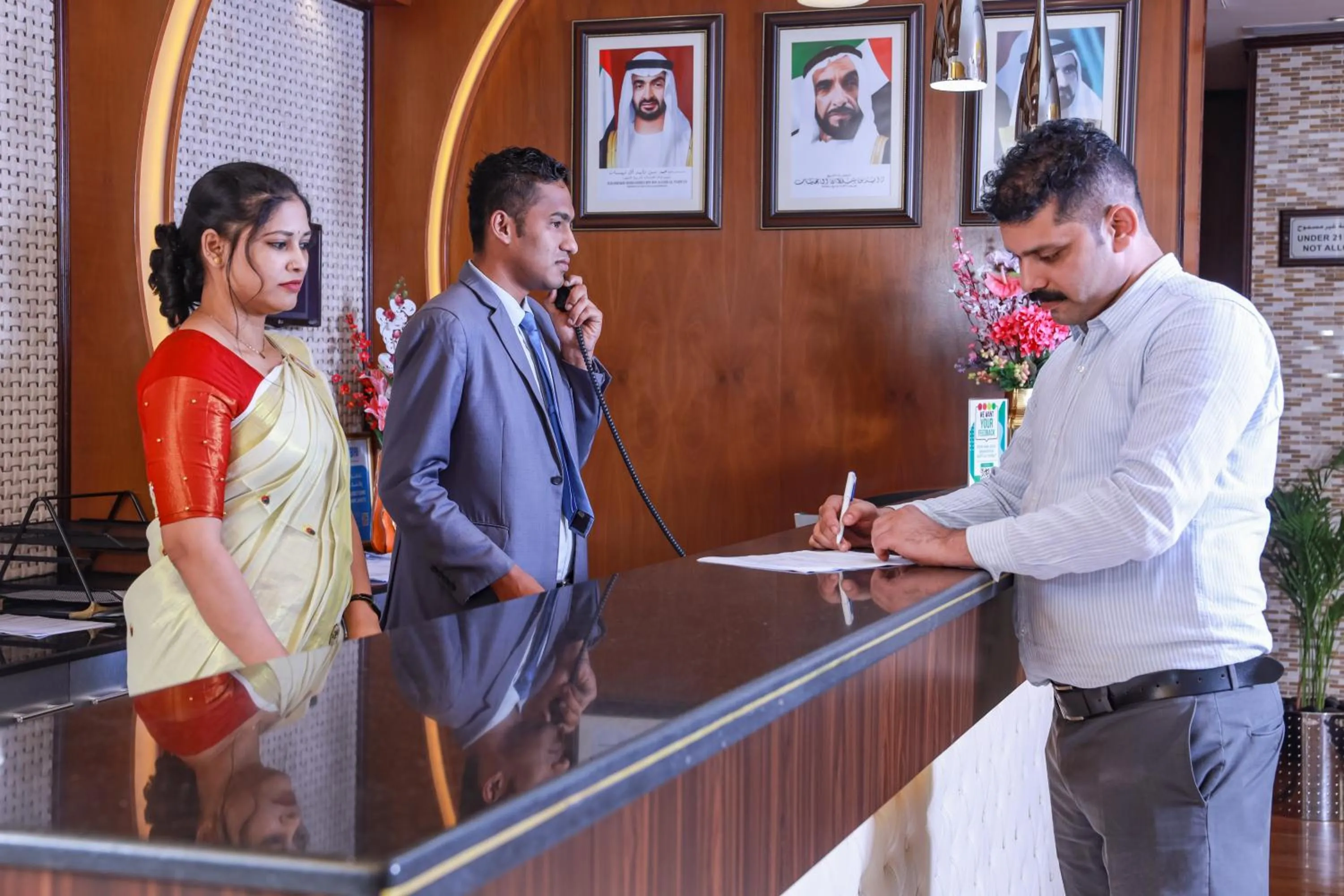 Lobby or reception in Fortune Pearl Hotel